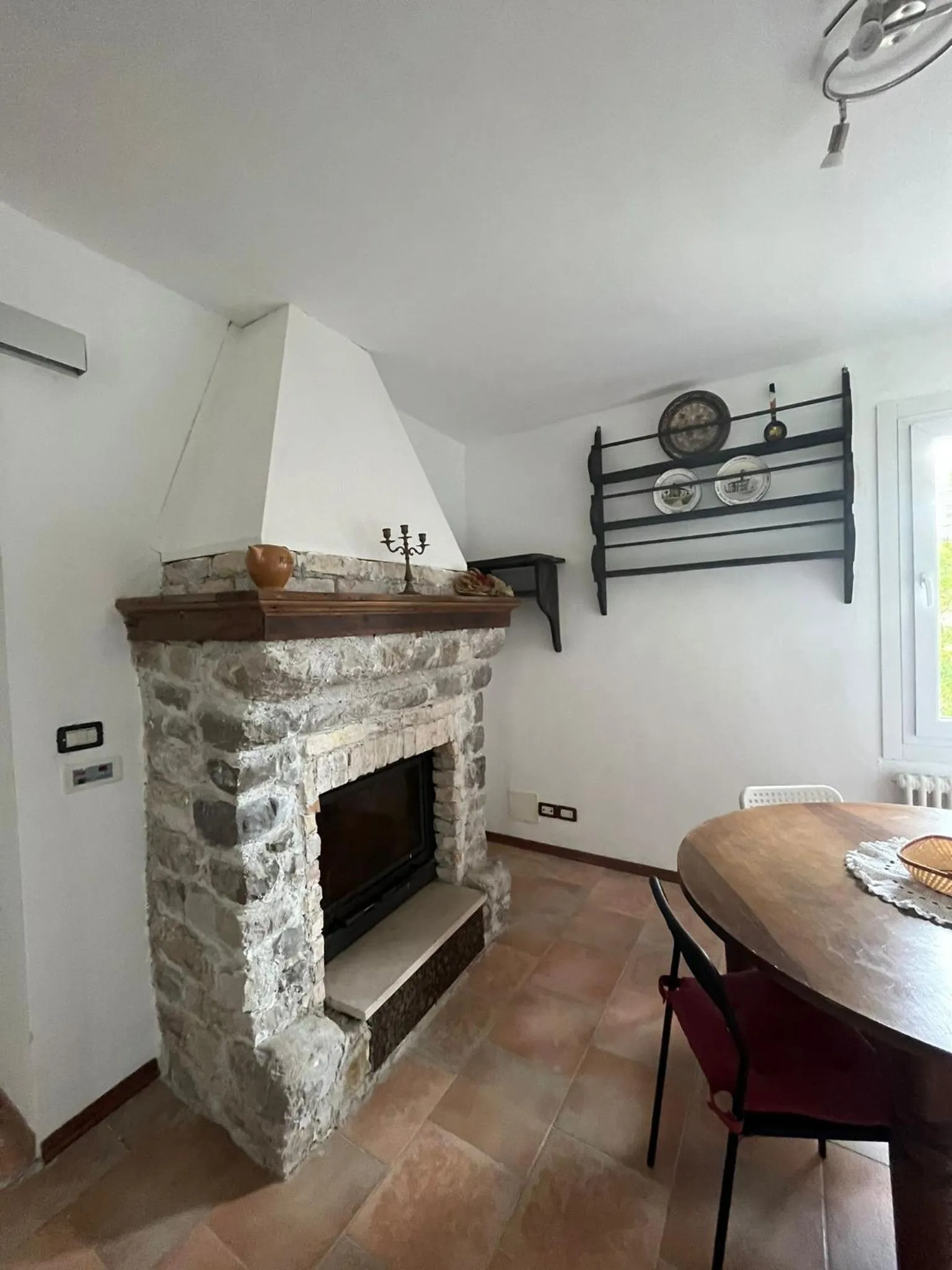 Dining area in Rovere dalla riva