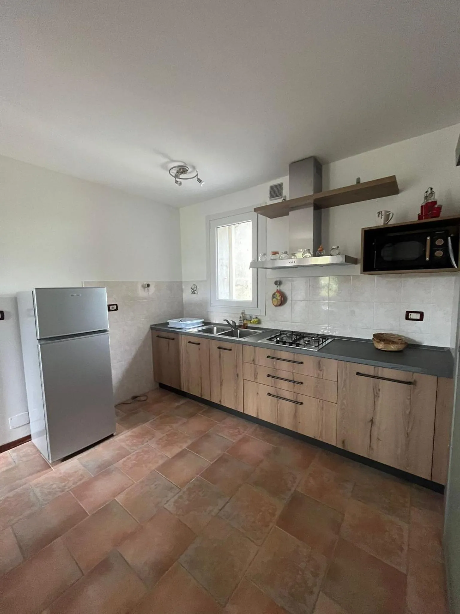 Kitchen or kitchenette in Rovere dalla riva