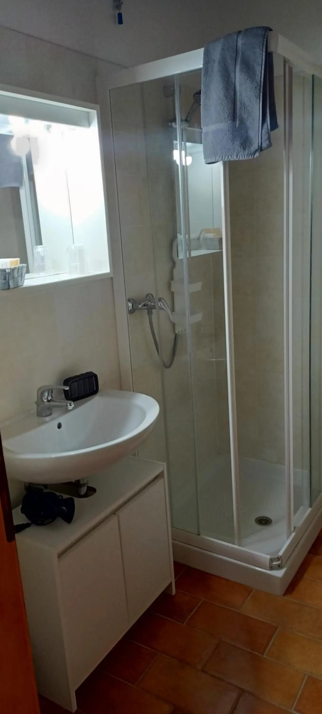 Shower in Rovere dalla riva