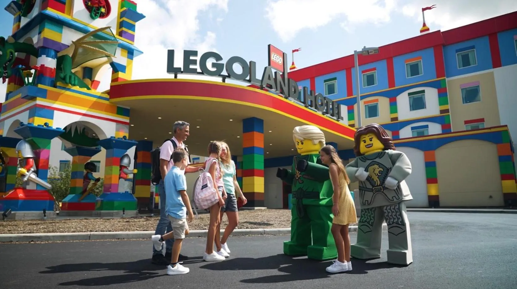 Property building in LEGOLAND New York Resort