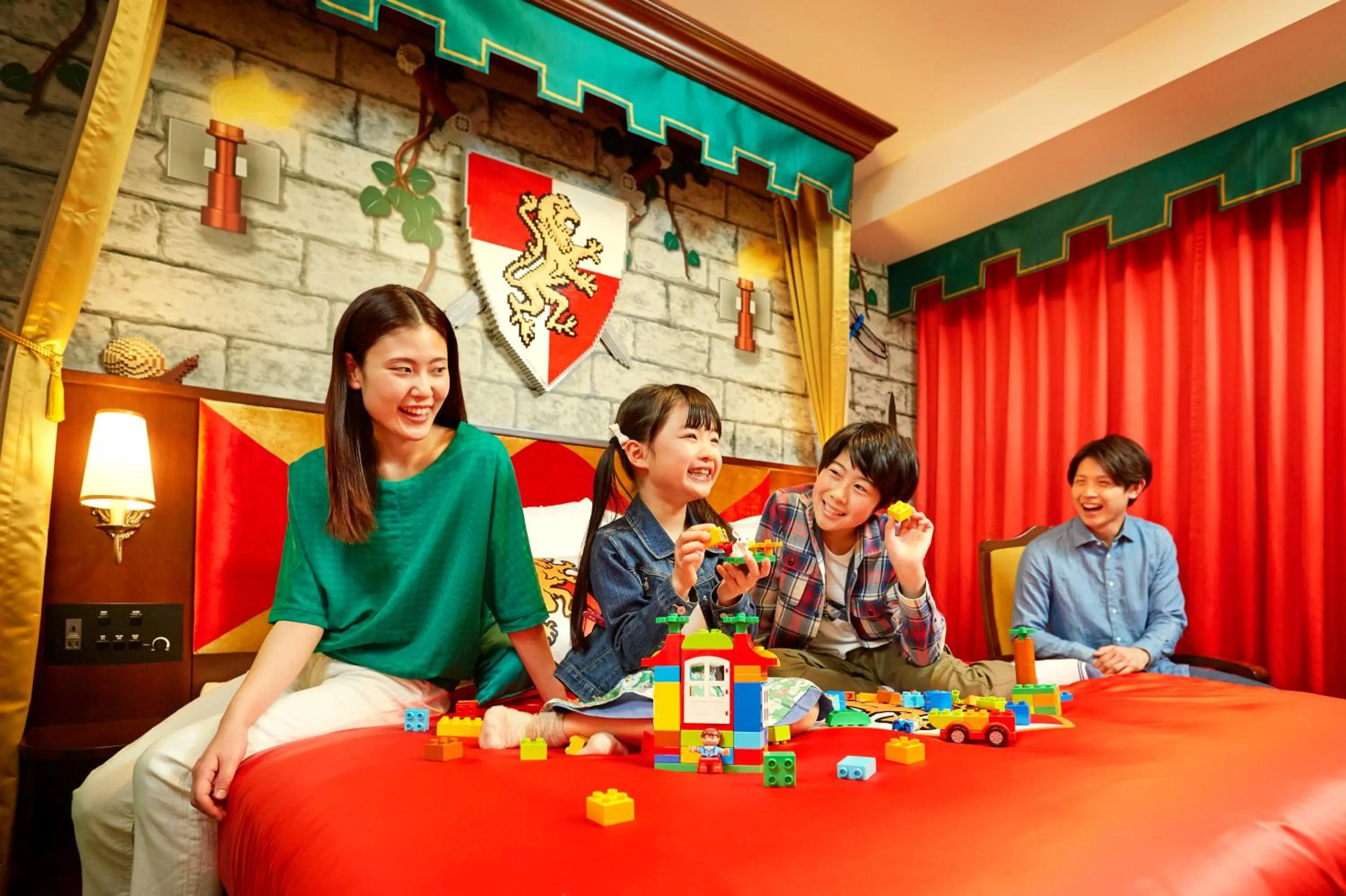 Bed in LEGOLAND New York Resort