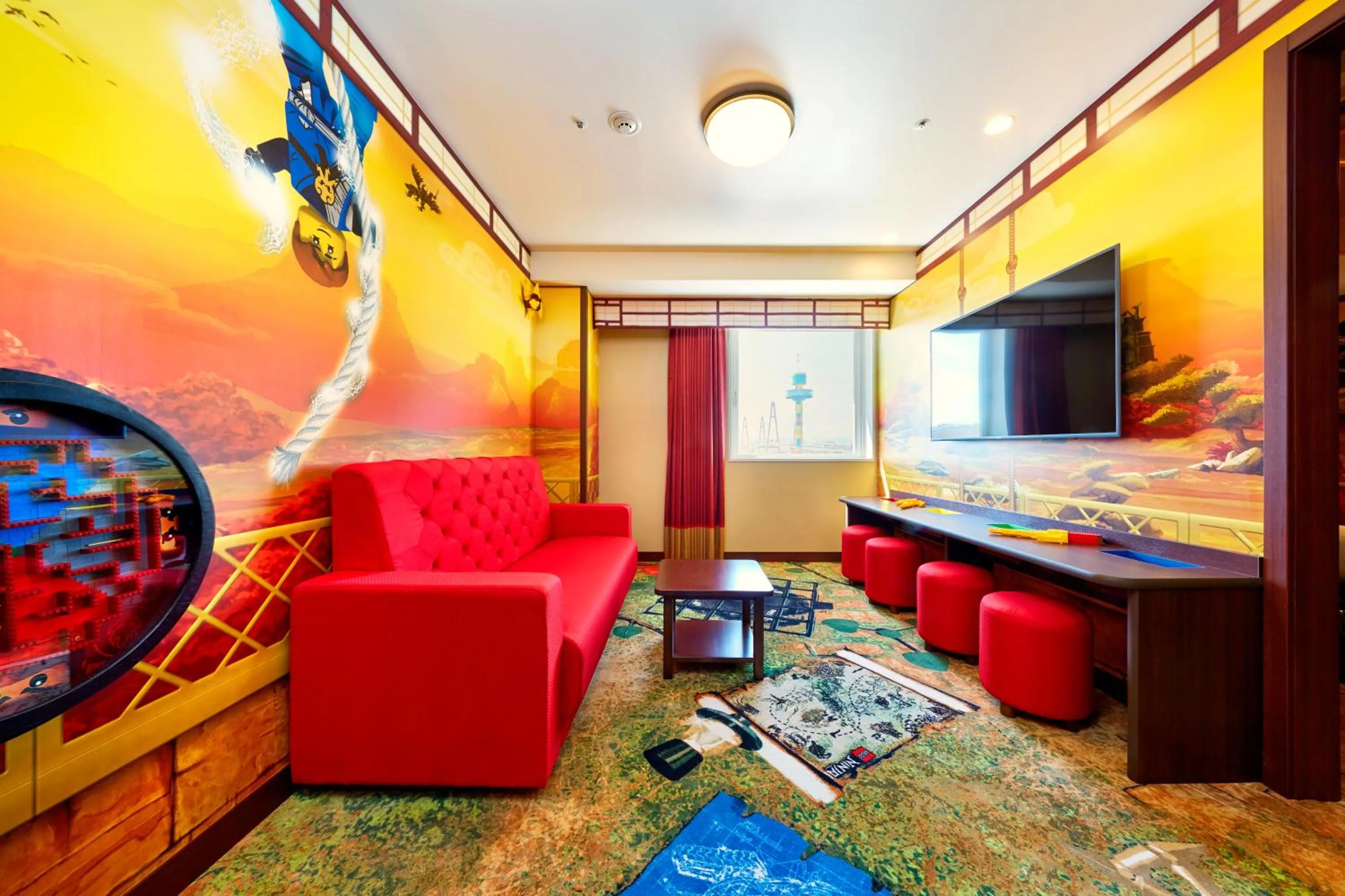 TV and multimedia, Bed in LEGOLAND New York Resort
