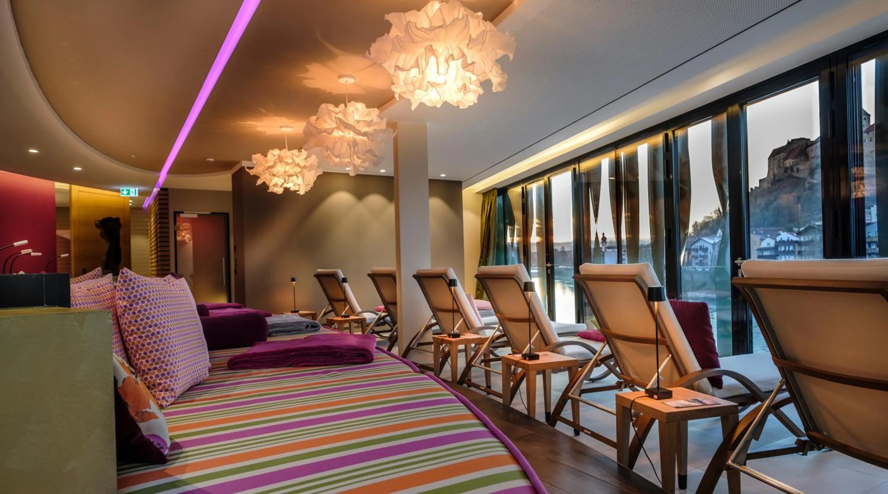 Spa and wellness centre/facilities in Hotel Burgblick, bei Burghausen