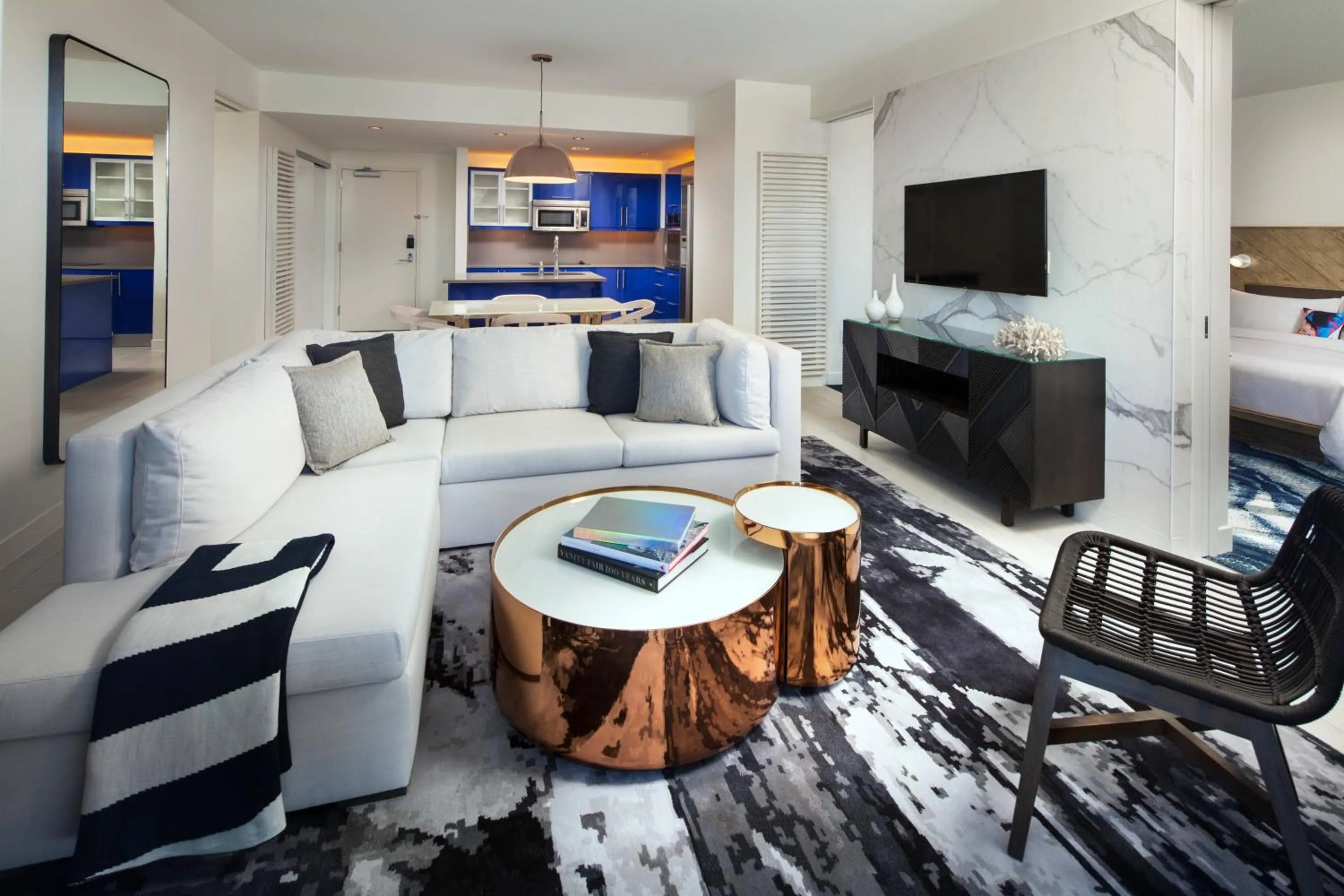 Living room in W Fort Lauderdale