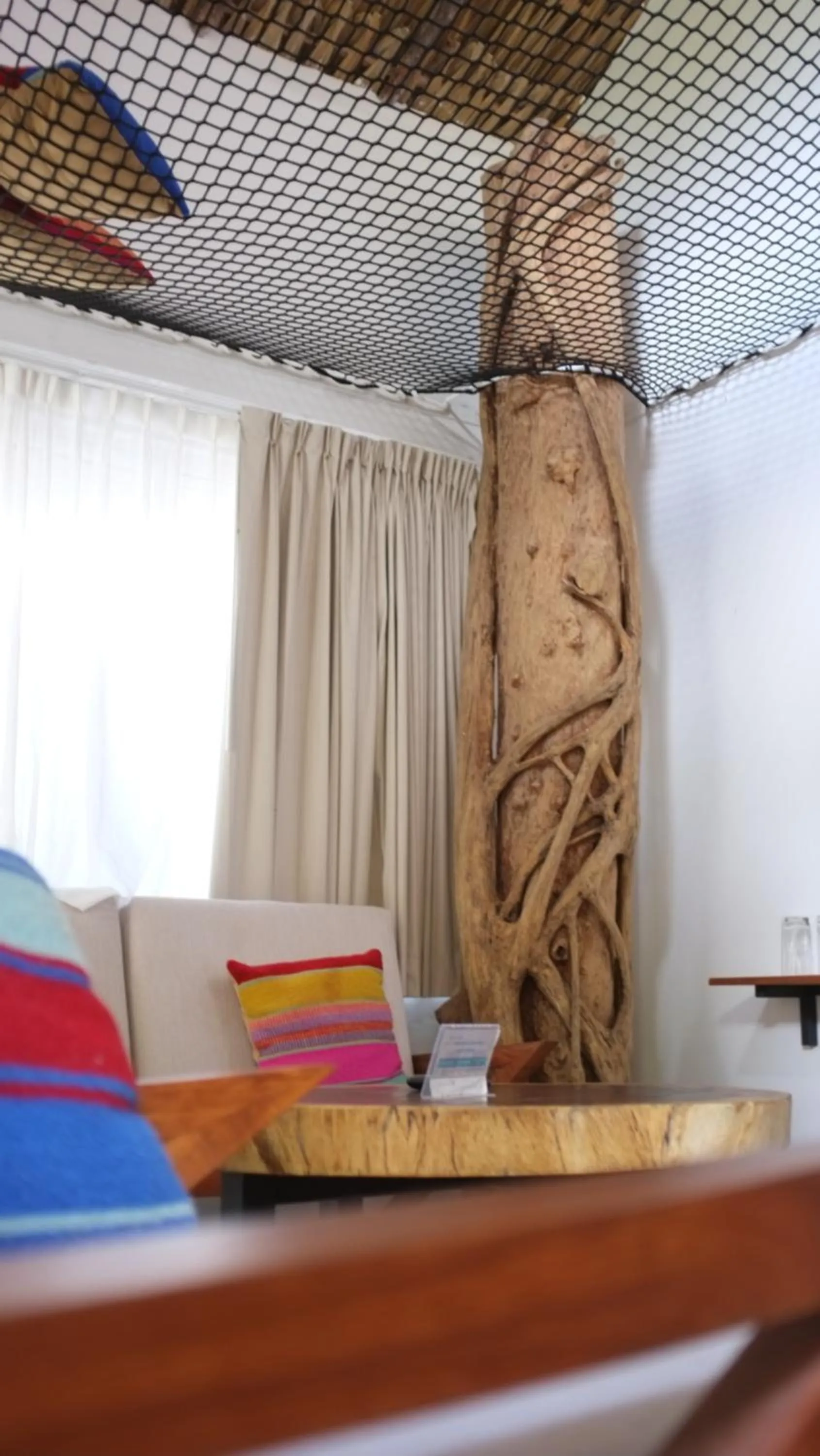 Living room, Bed in Hotel Circulo Bacalar