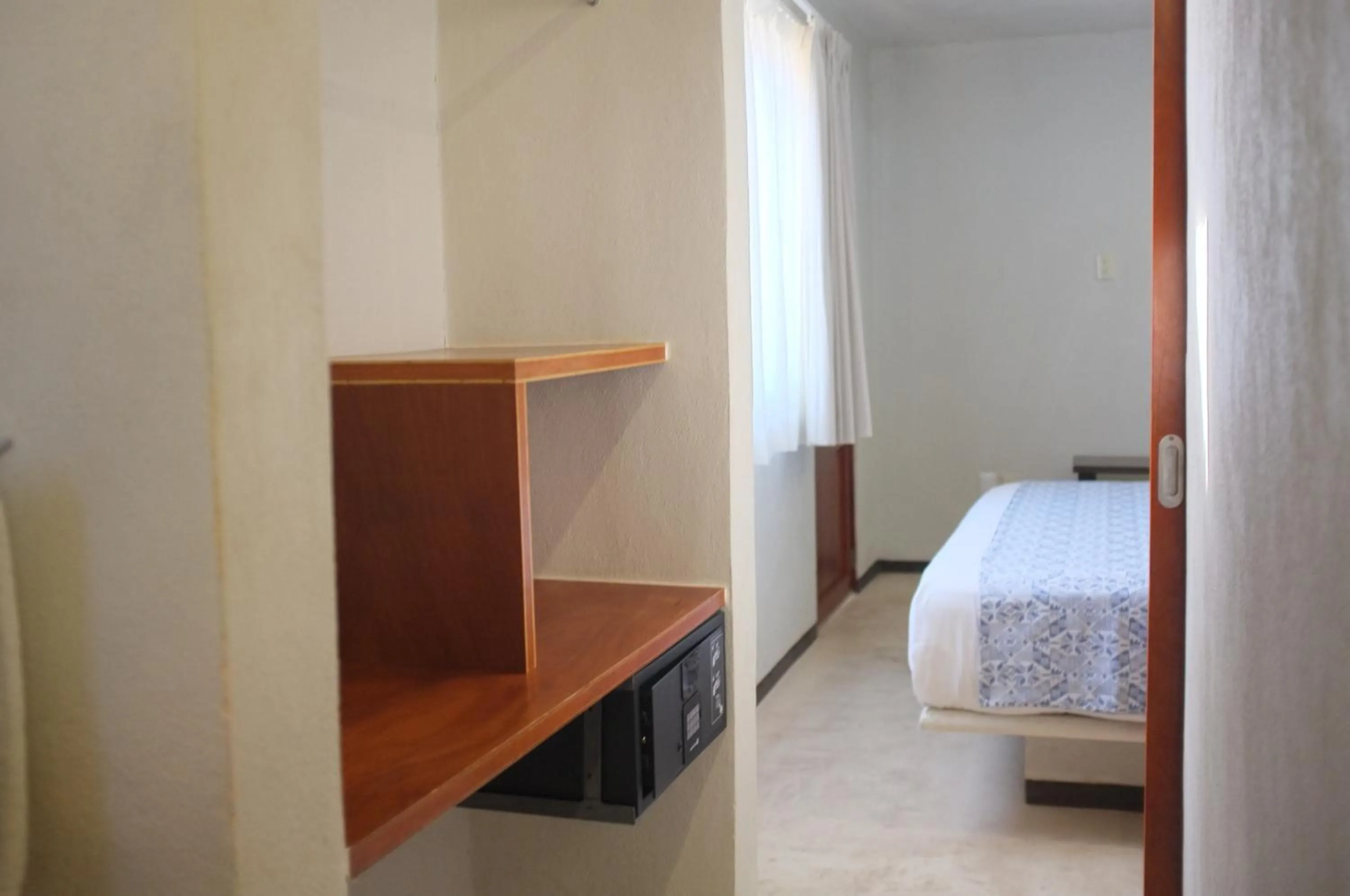 Bed in Hotel Circulo Bacalar