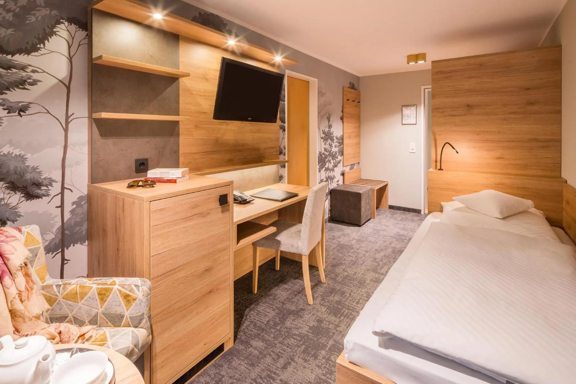 Photo of the whole room, Bed in Romantik Hotel Waldschlösschen