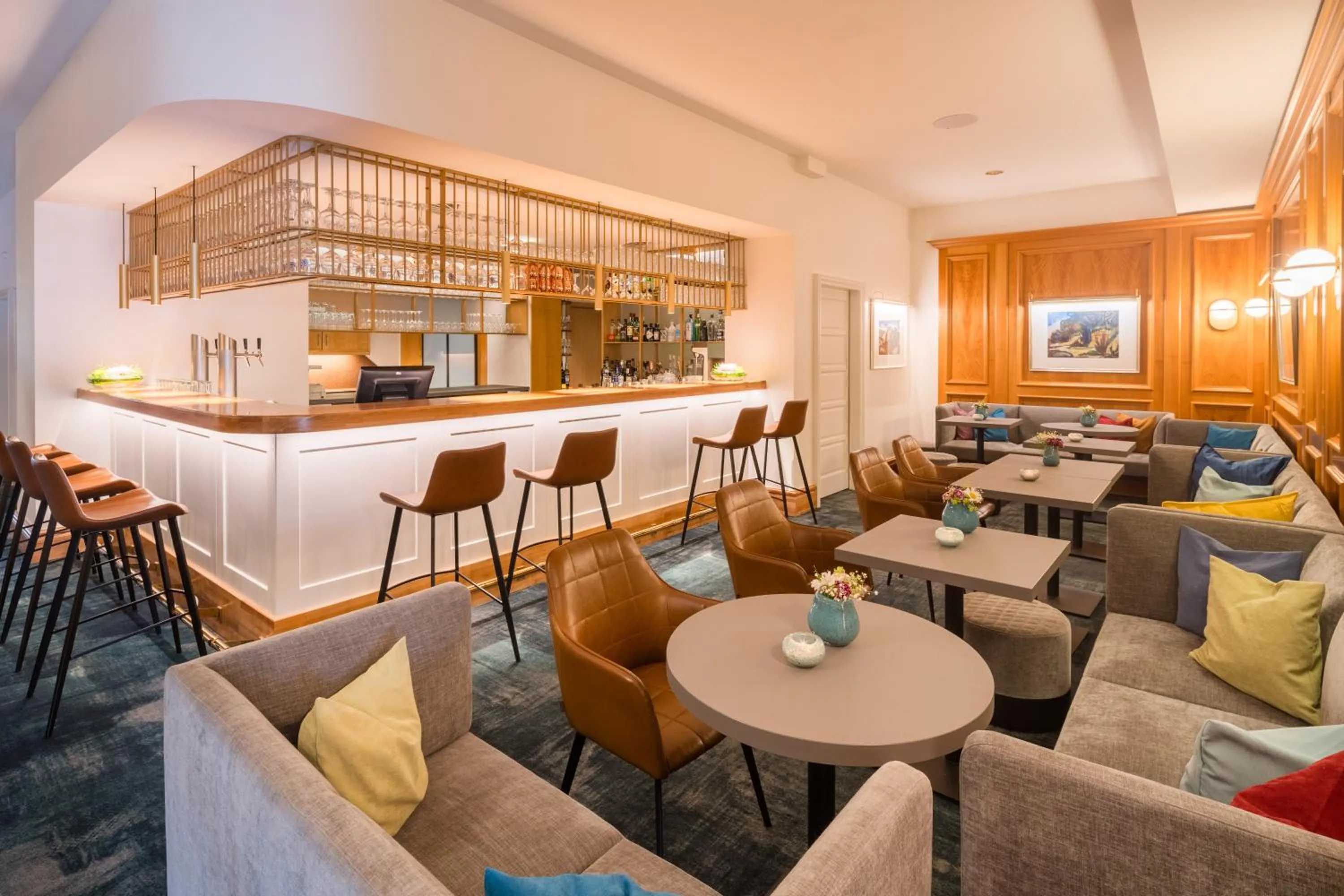 Lounge or bar in Romantik Hotel Waldschlösschen