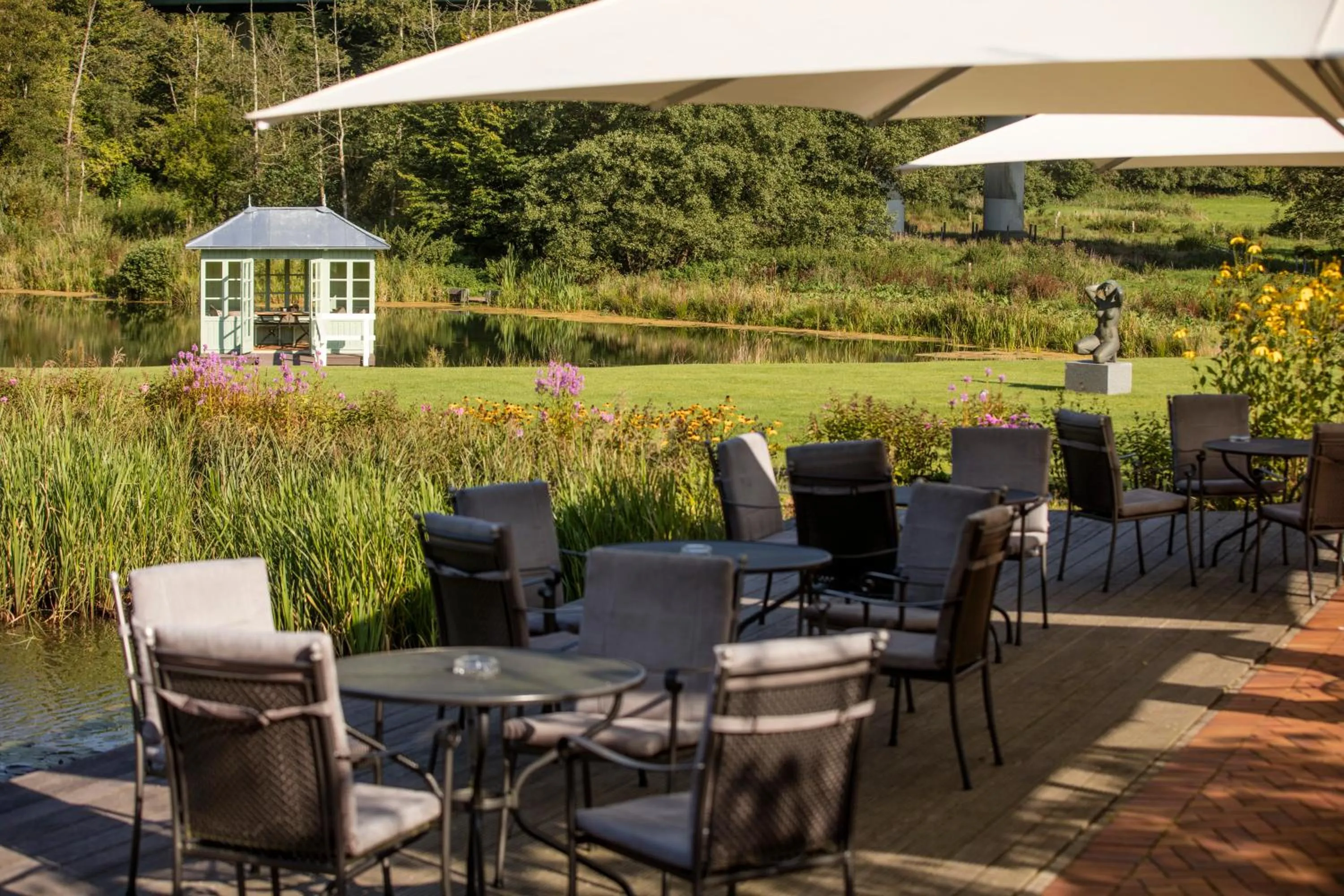 Balcony/Terrace in Romantik Hotel Waldschlösschen