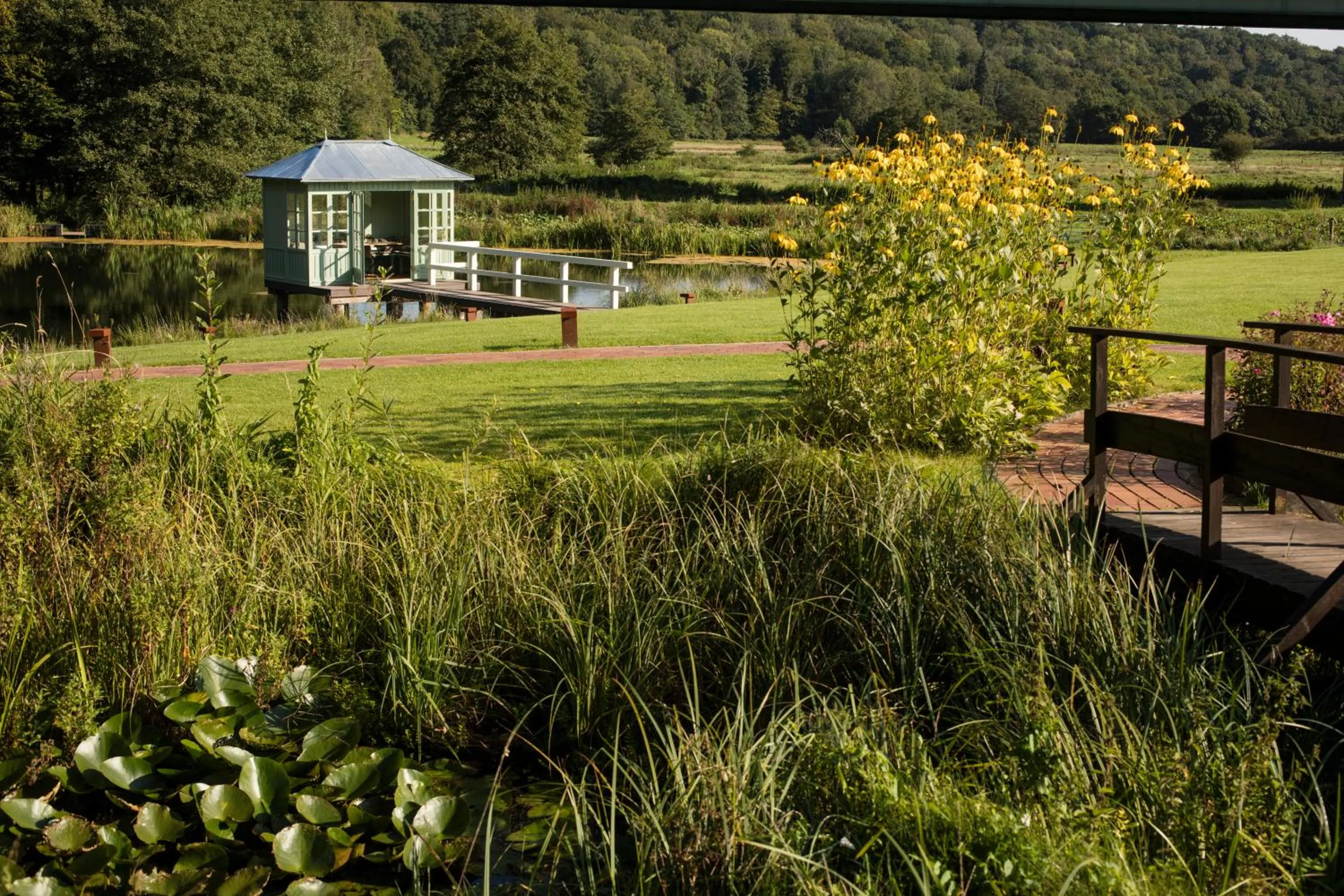 Garden in Romantik Hotel Waldschlösschen