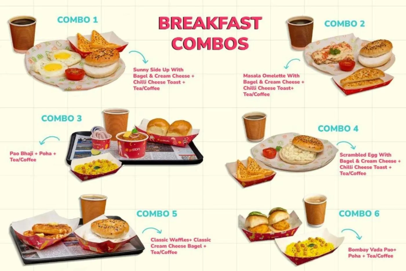 Food and drinks in goSTOPS Lite Goa, Calangute