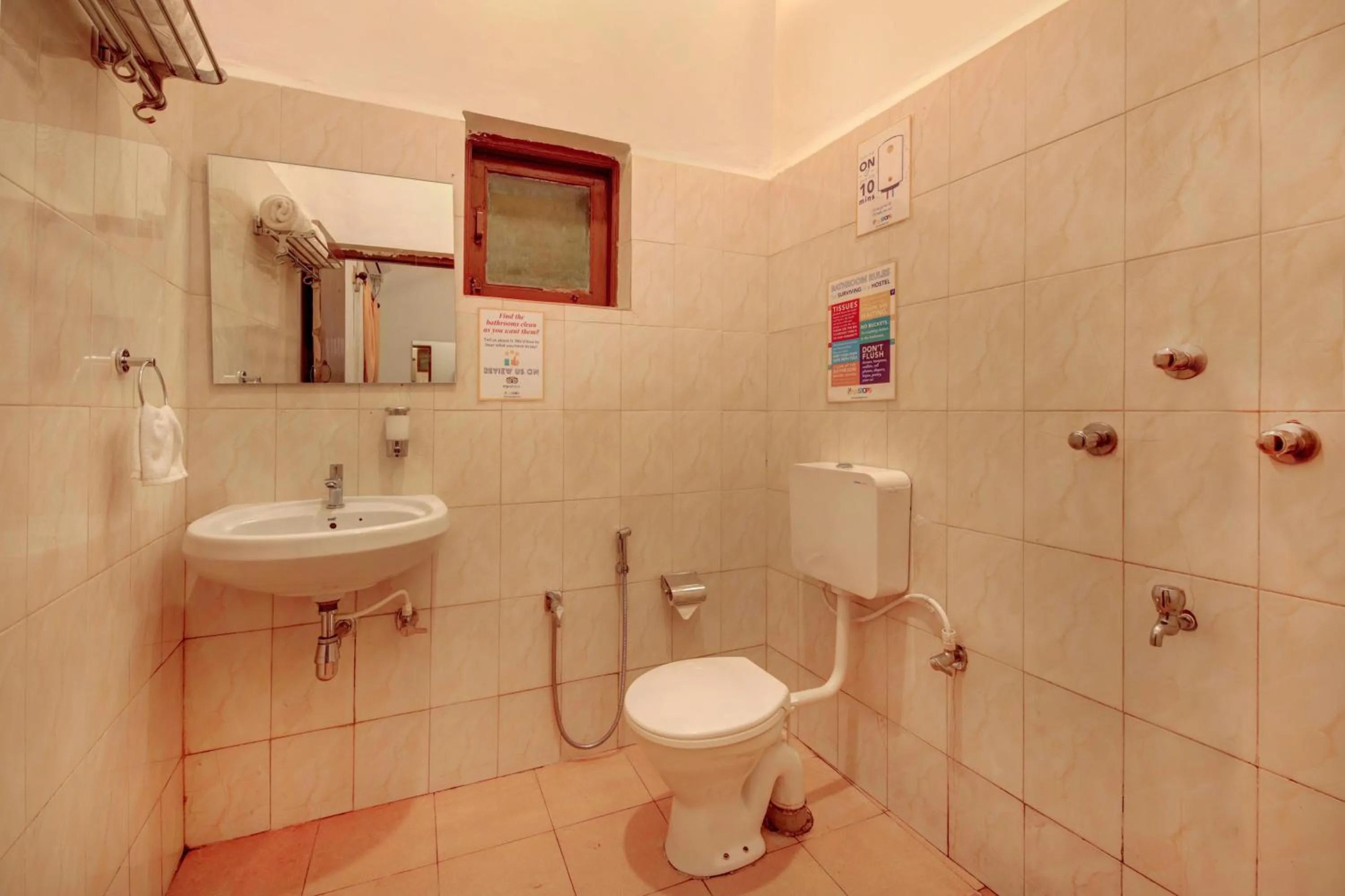 Bathroom in goSTOPS Lite Goa, Calangute