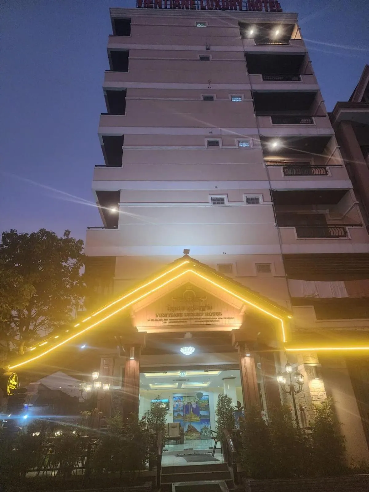 Property building in Vientiane Luxury Hotel