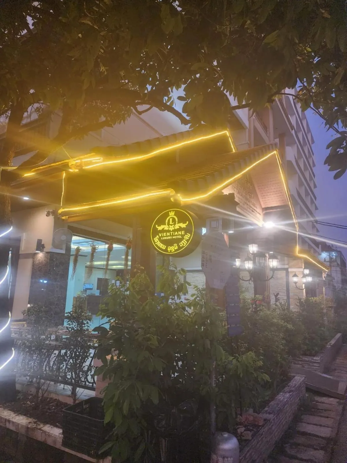 Property building in Vientiane Luxury Hotel