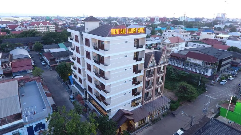 Bird's eye view in Vientiane Luxury Hotel