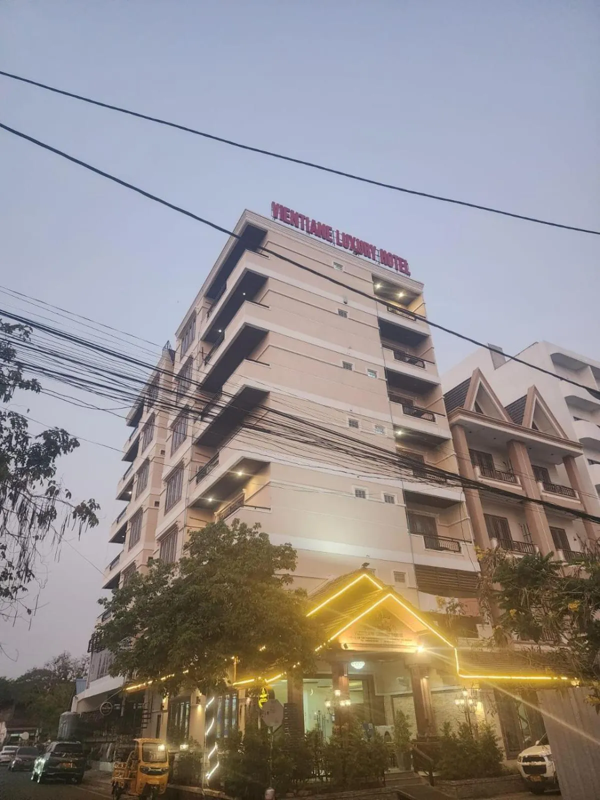 Property building in Vientiane Luxury Hotel