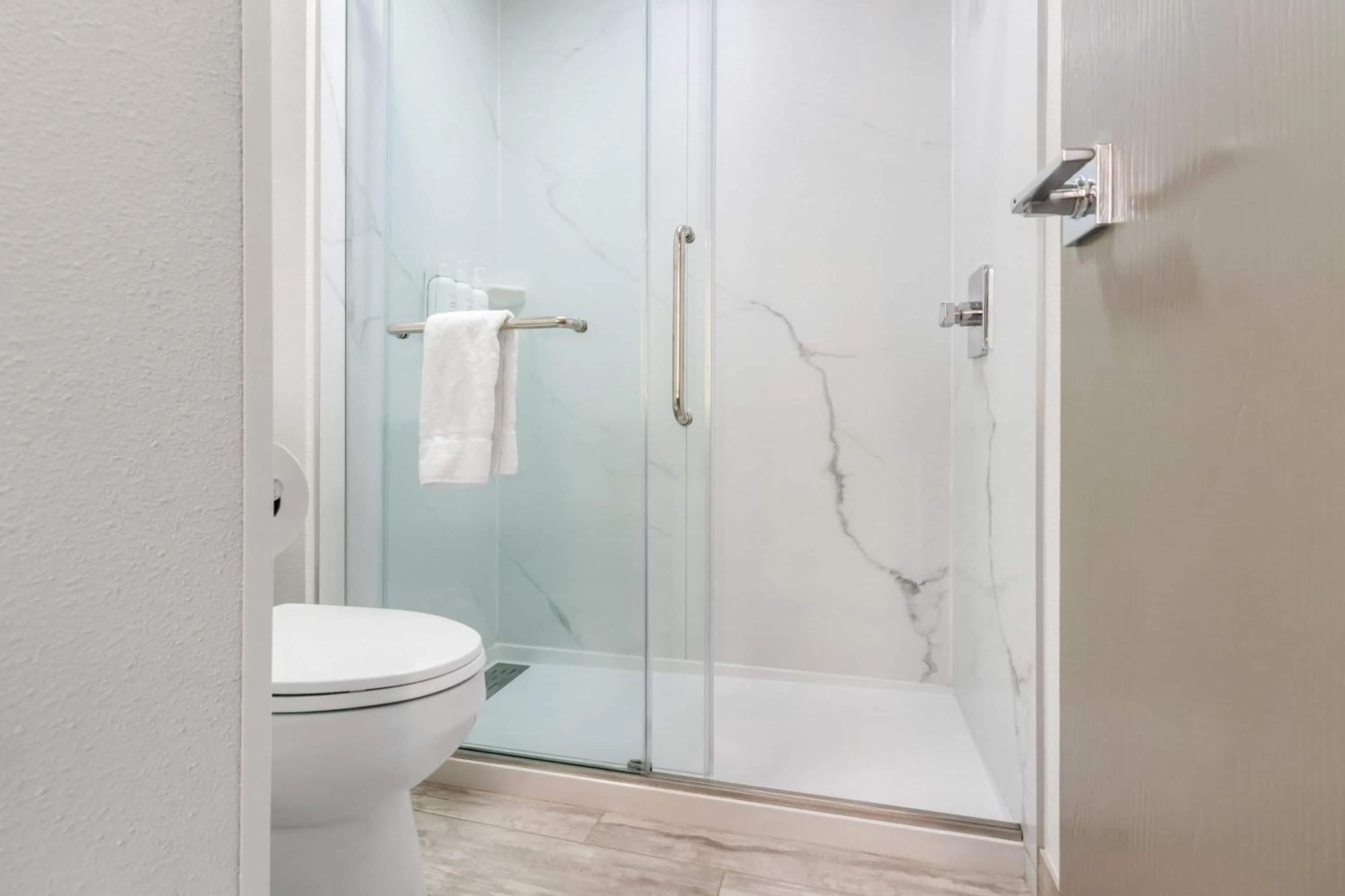 Bathroom in Baymont by Wyndham Arlington At Six Flags Dr