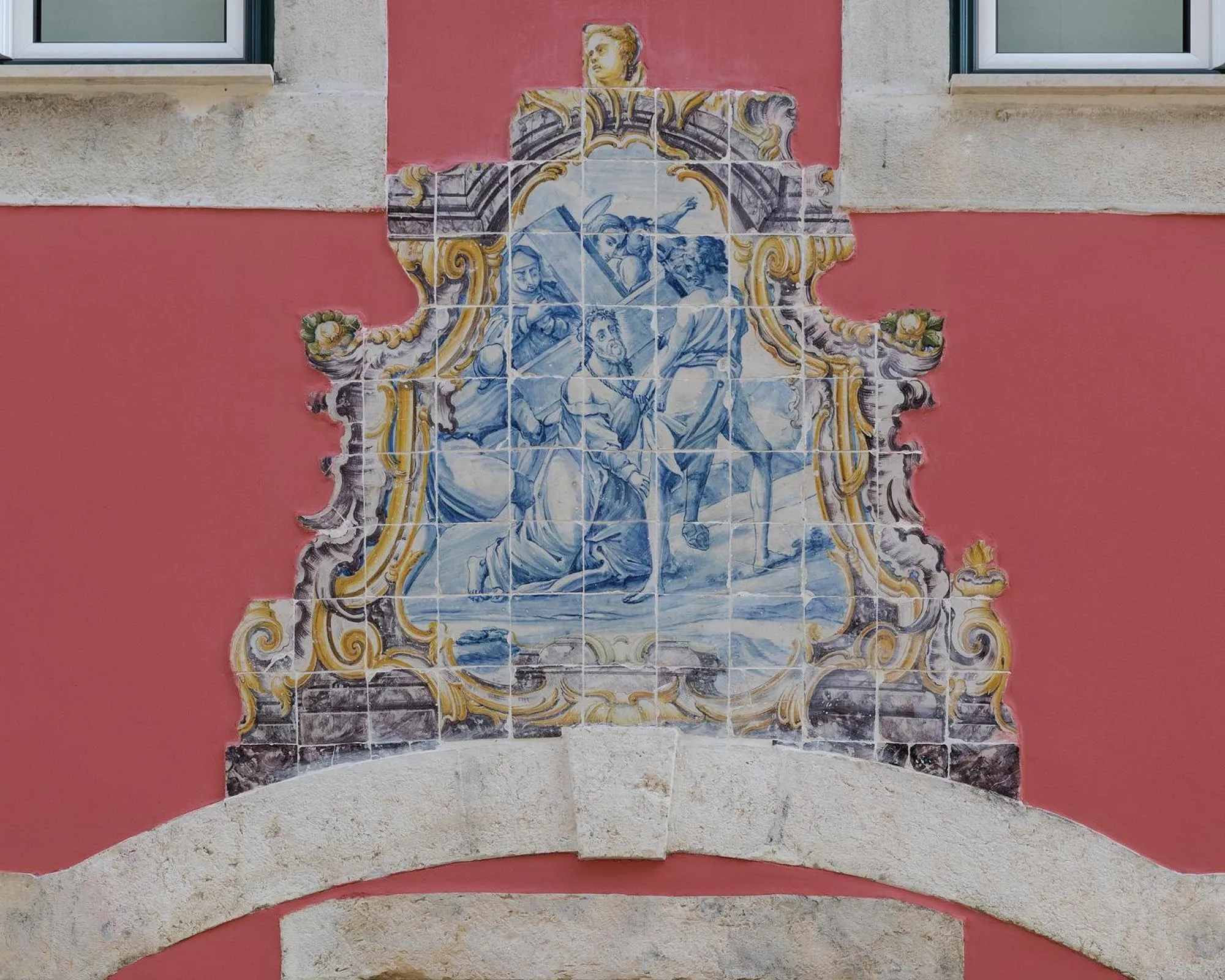 Facade/entrance in Peixeira Studios and Apartments