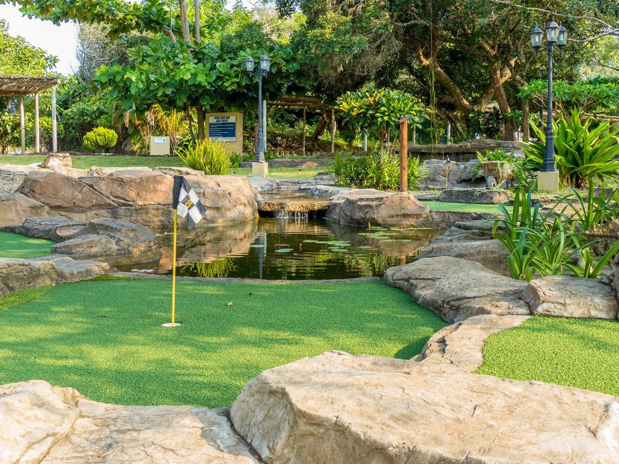 Minigolf in San Martinho Hotel