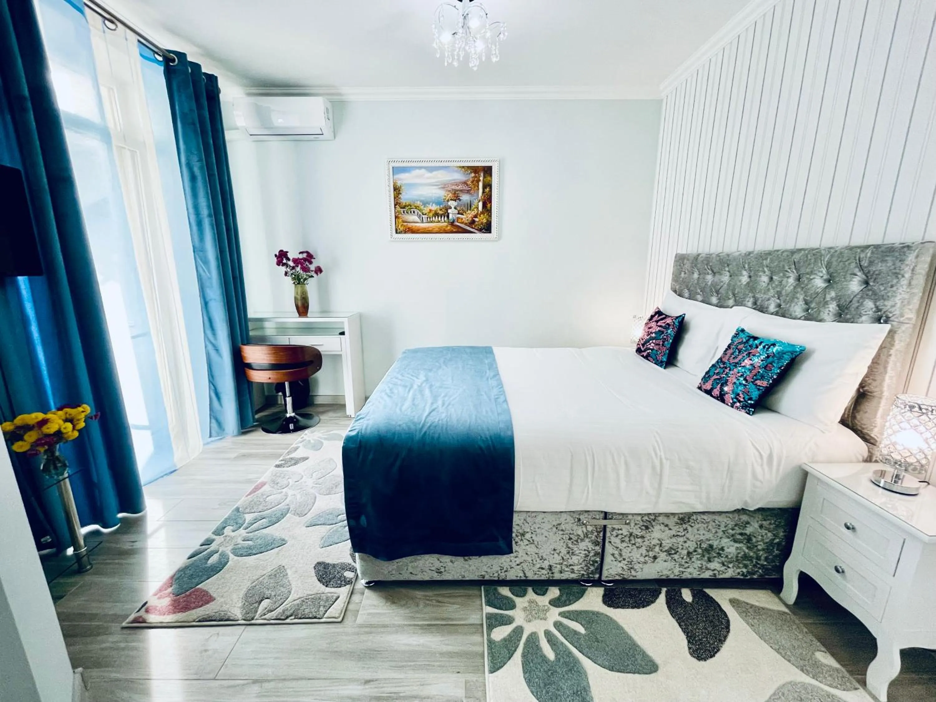 Bed in Premier City Apart Hotel Chisinau