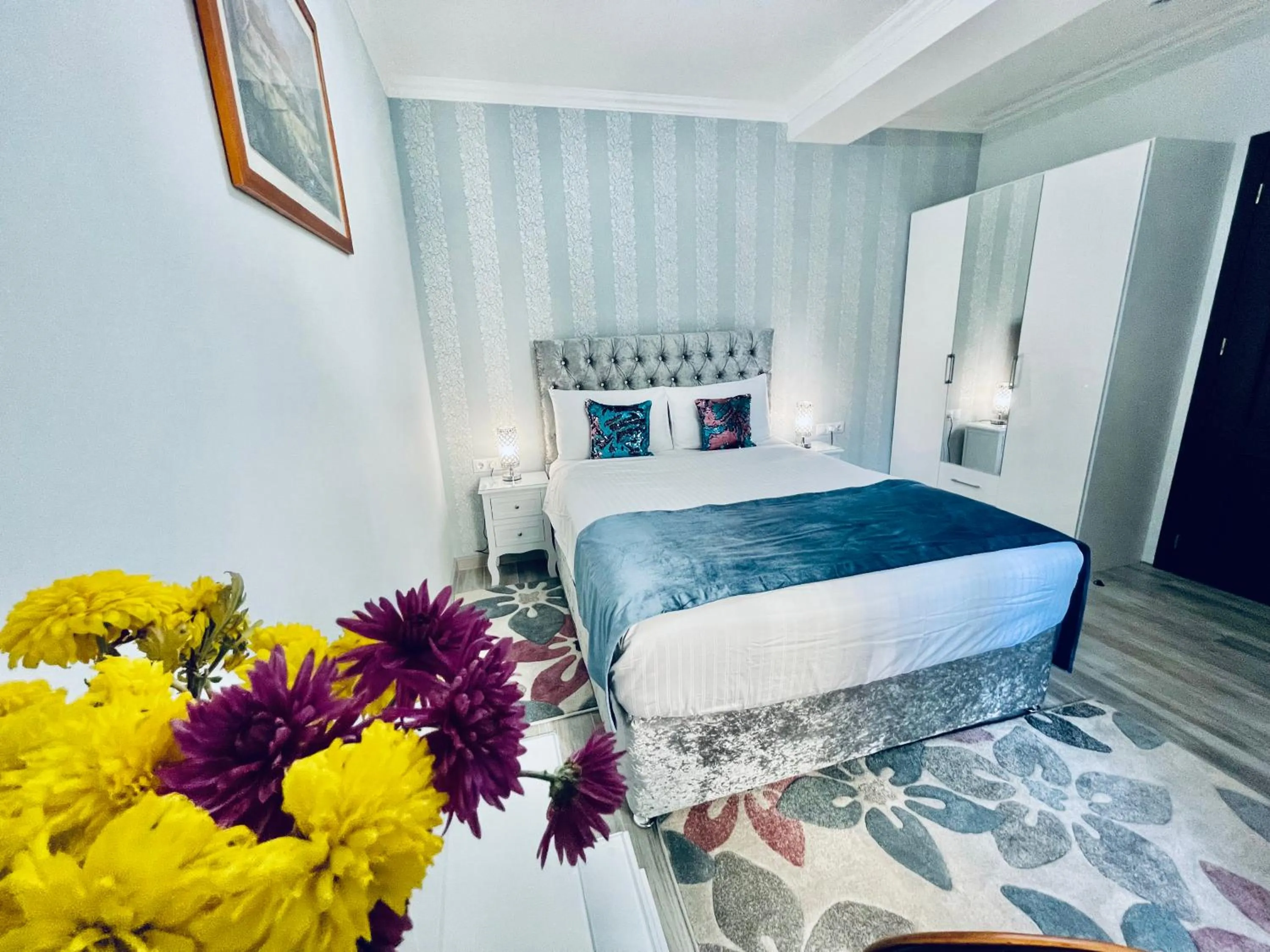 Bed in Premier City Apart Hotel Chisinau