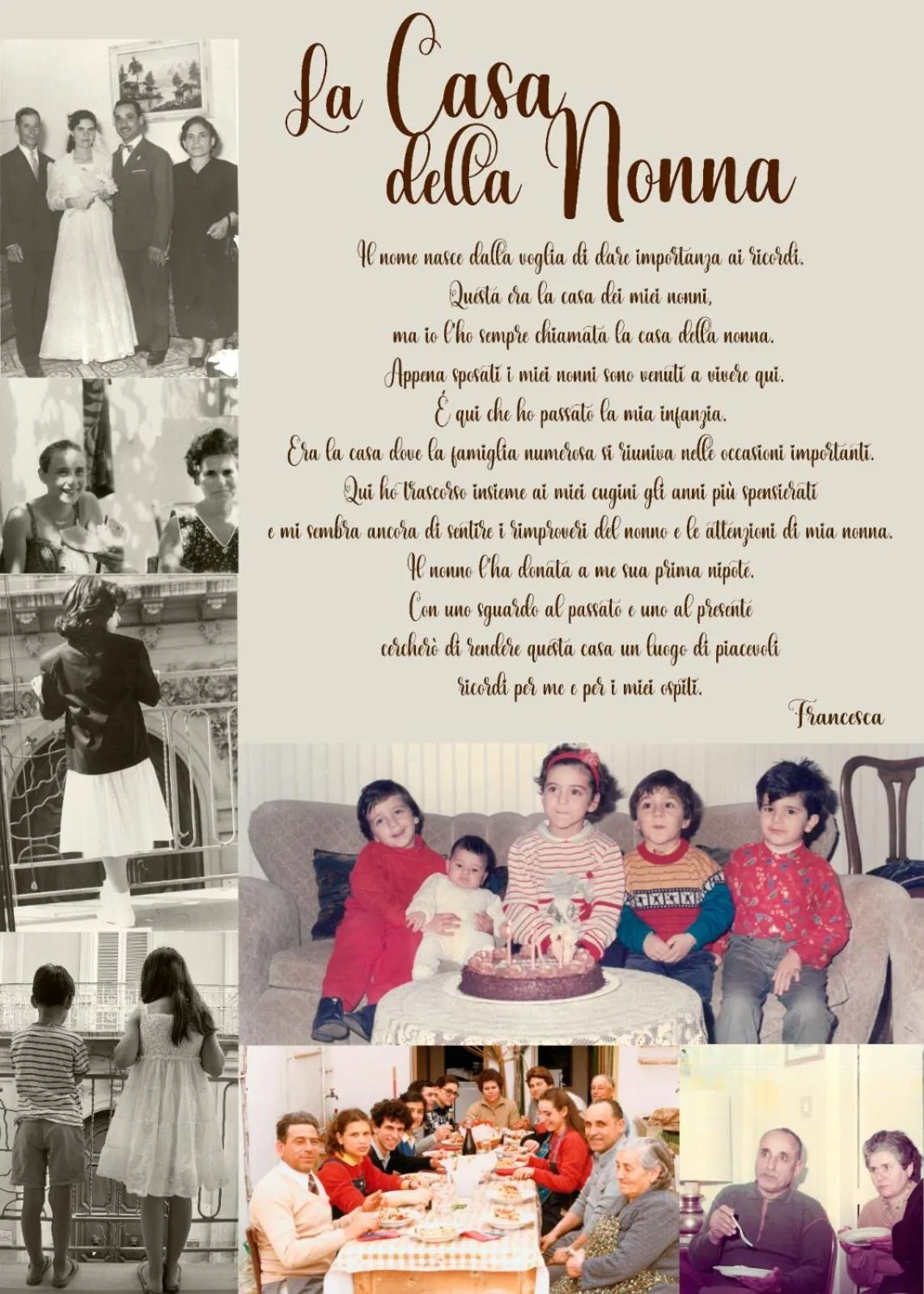 Logo/Certificate/Sign in B & b La casa della nonna