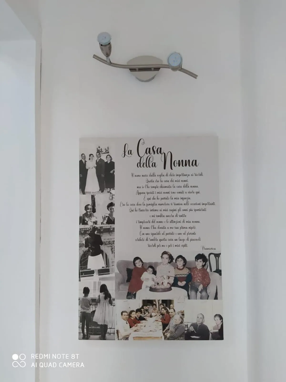 Certificate/Award in B & b La casa della nonna