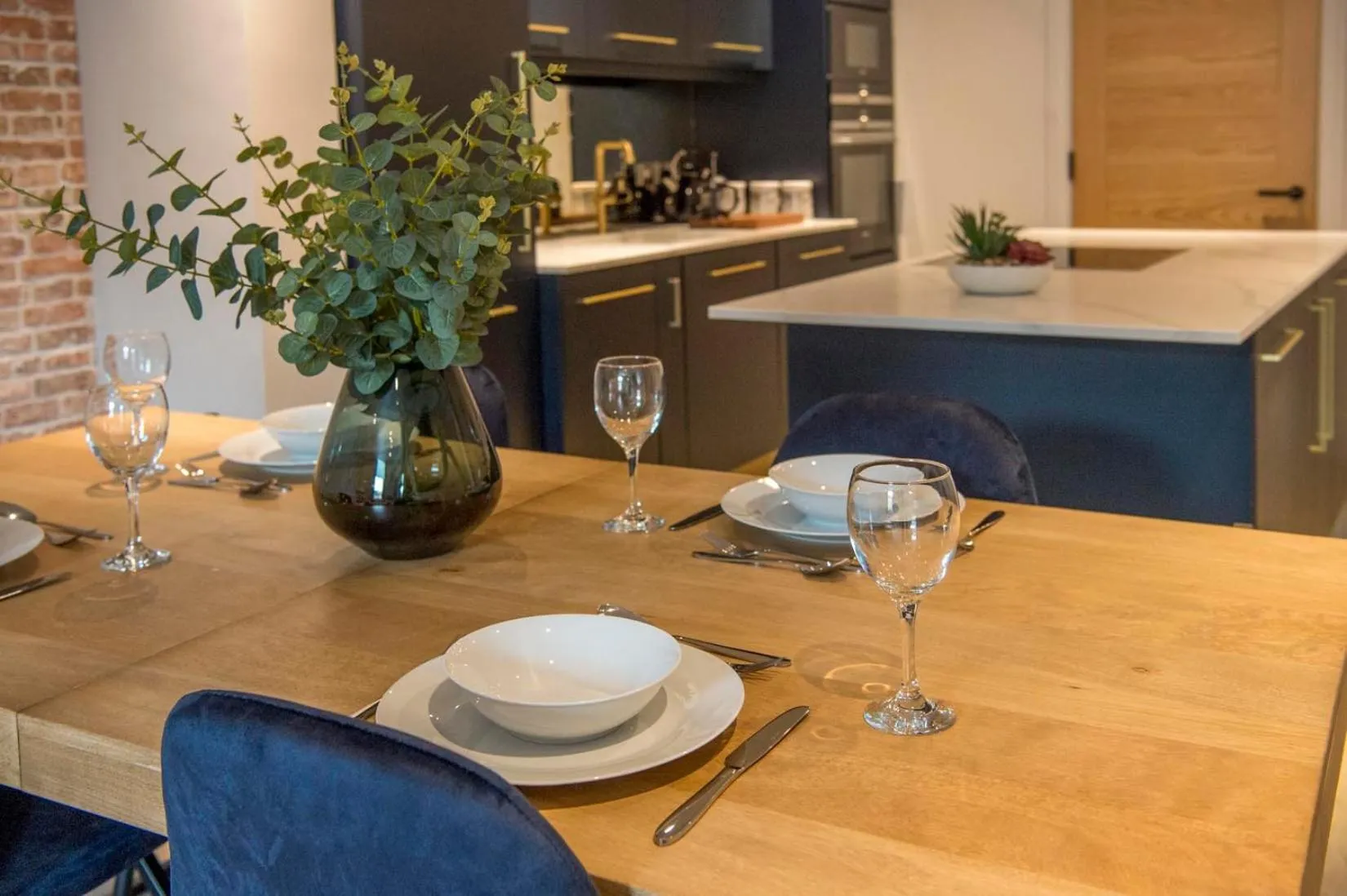 Dining area in The Quadrant - The Botanical Suite