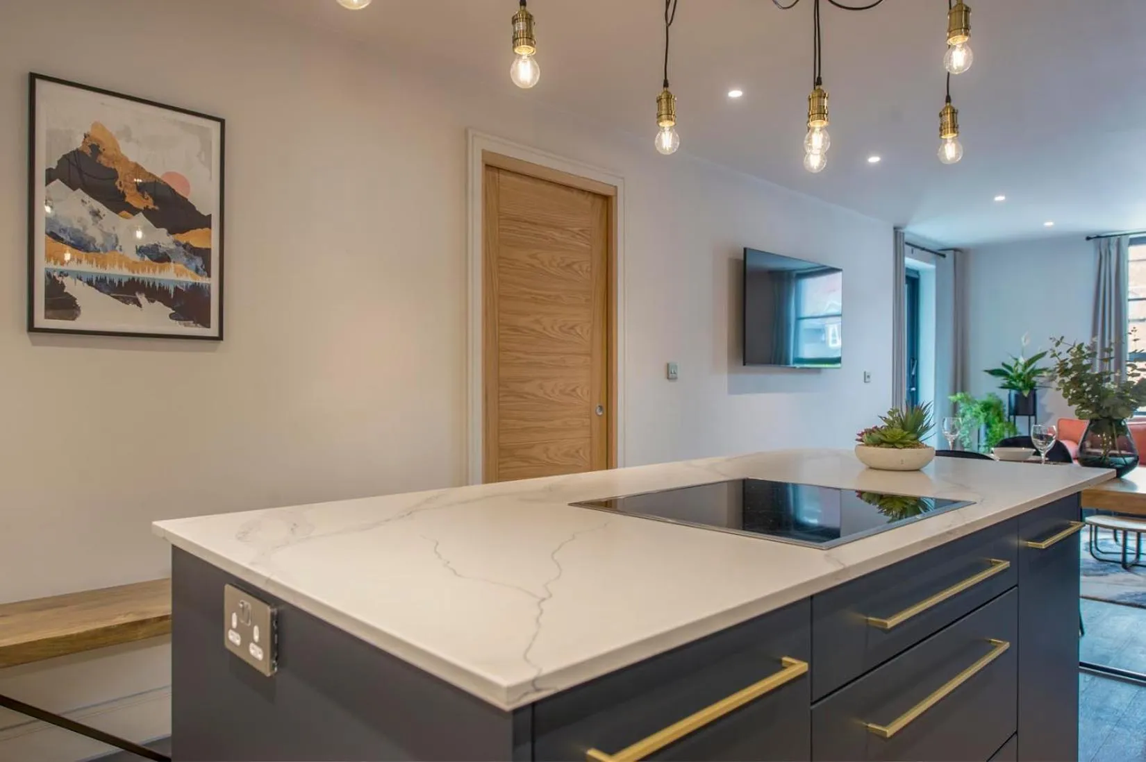 Kitchen or kitchenette in The Quadrant - The Botanical Suite