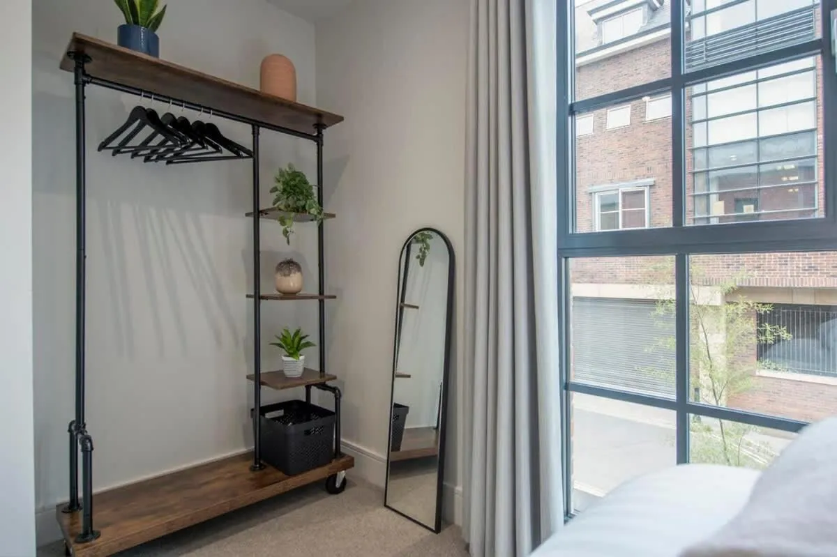 Bed in The Quadrant - The Botanical Suite