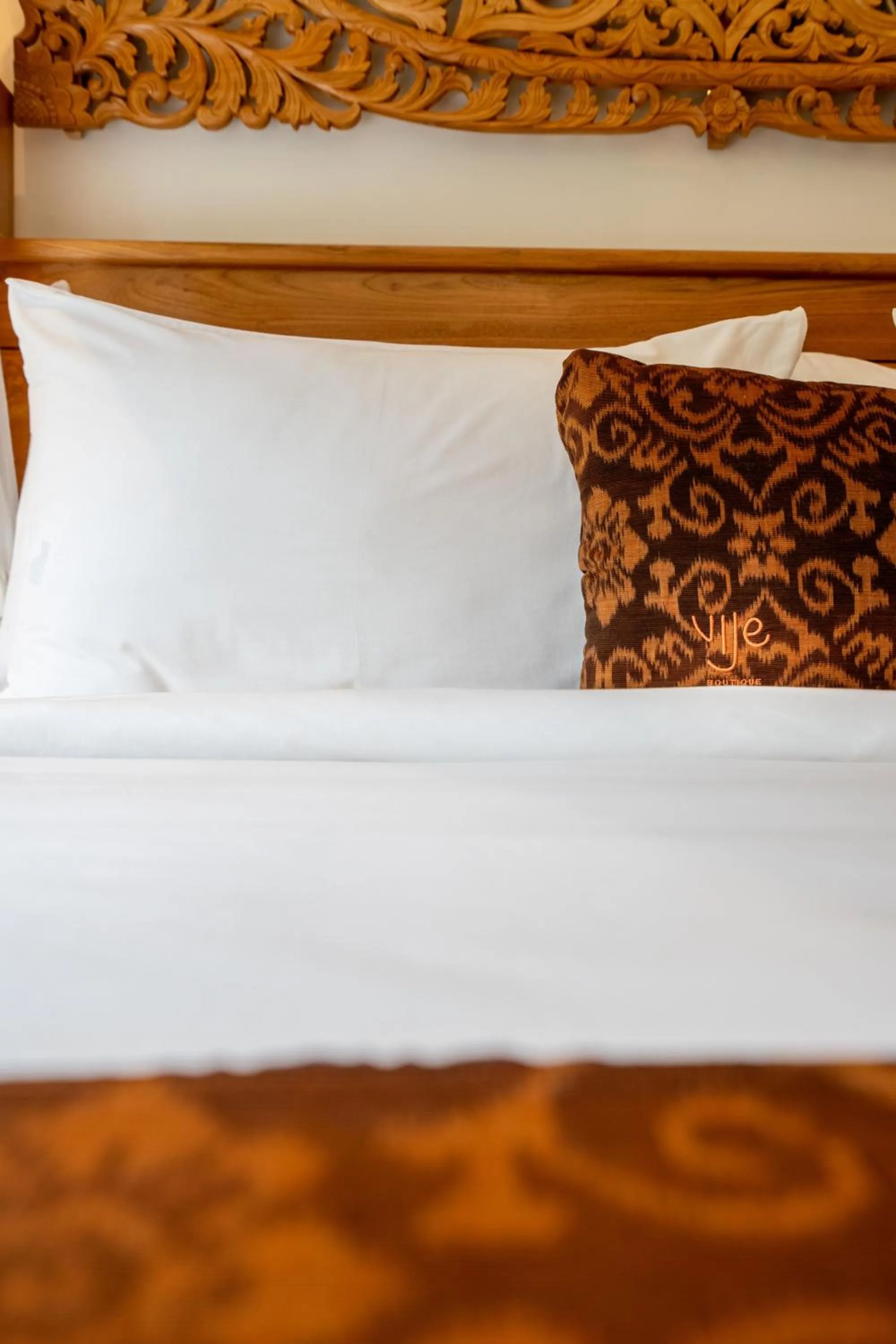 Bed in Vije Boutique Resort & Spa