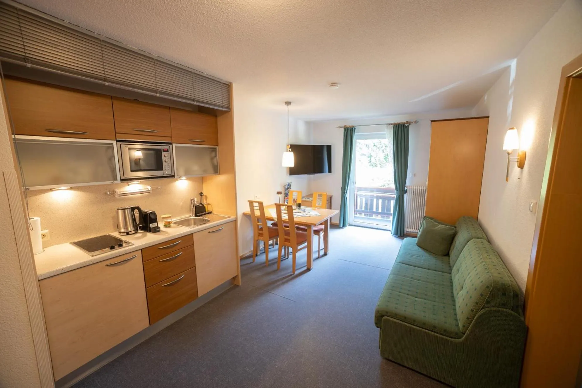 Kitchen or kitchenette in Apartments Hohenberger Mallnitz - Mein Platz in den Bergen!