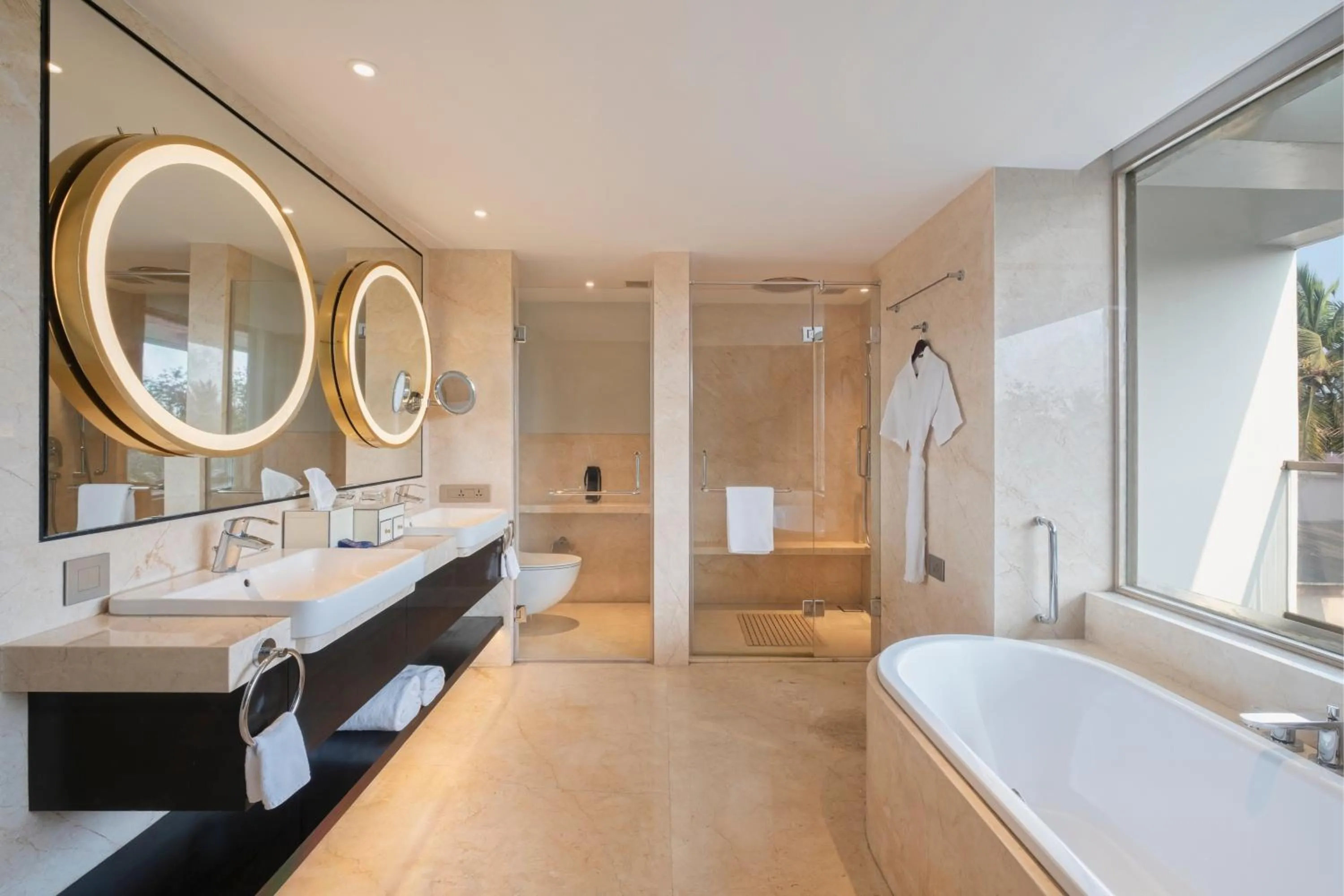 Bathroom in Vivanta Goa, Miramar