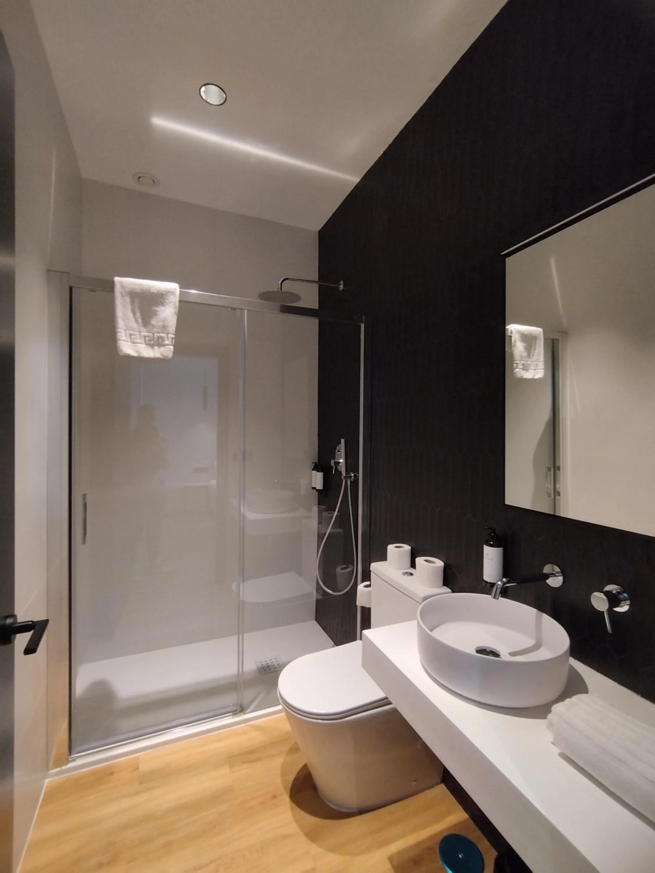 Shower in Sweet Sevilla Hostel