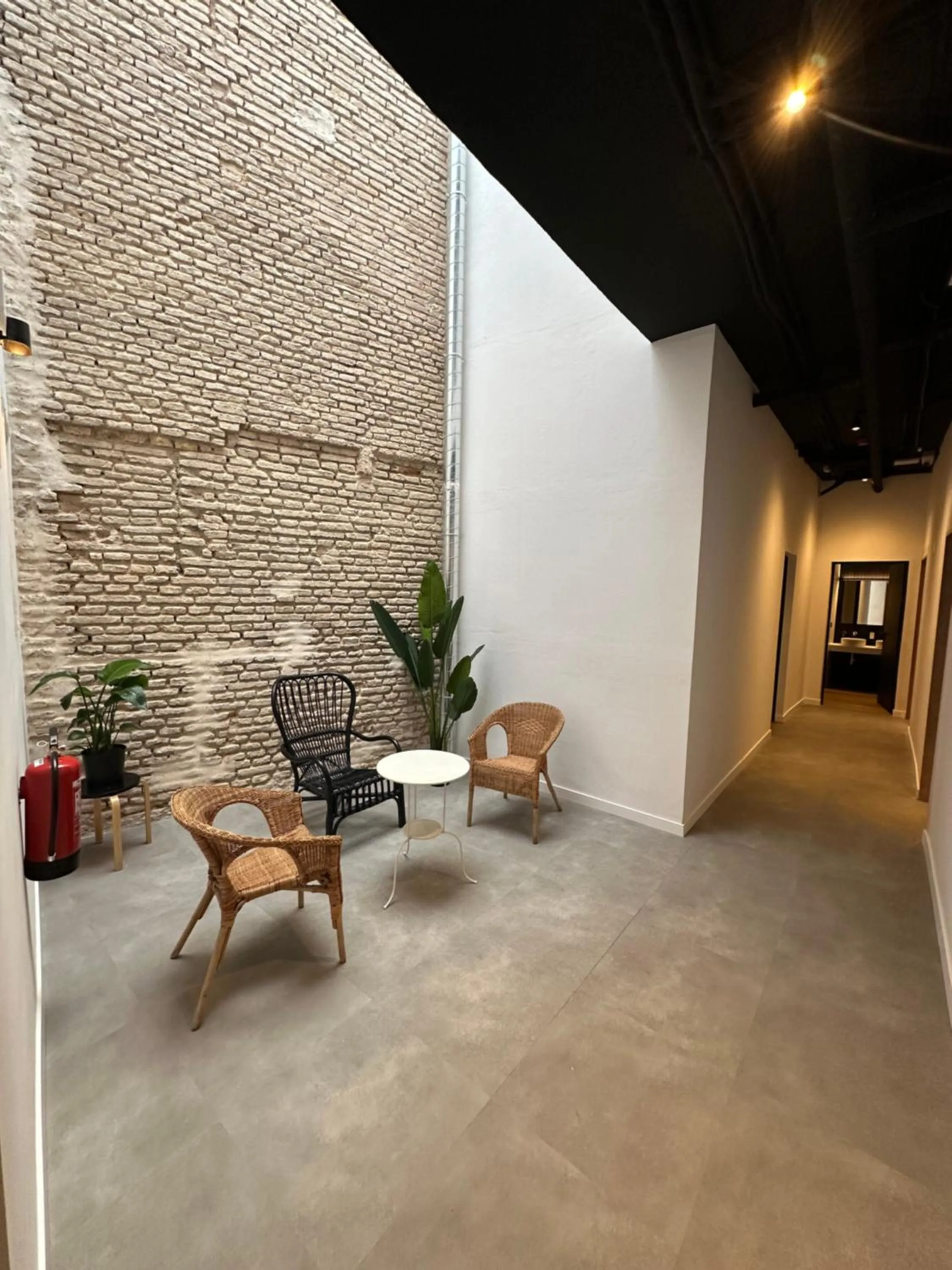 Patio in Sweet Sevilla Hostel