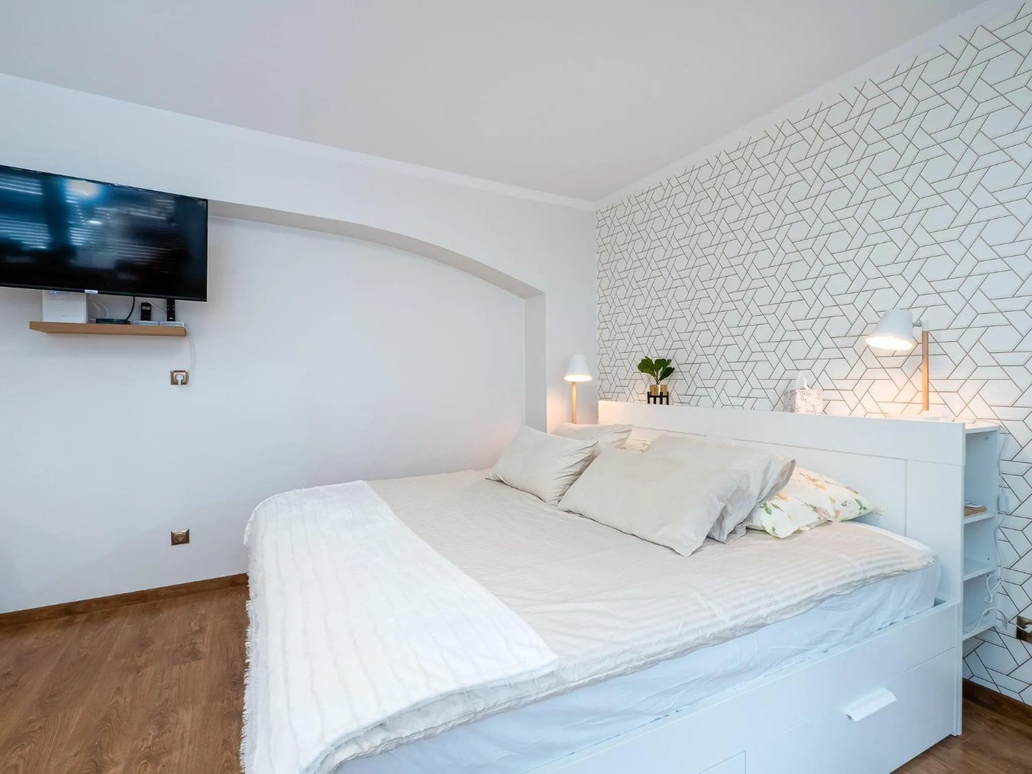 Bed in Apartament DeLux Aleja NMP 8 - Free parking