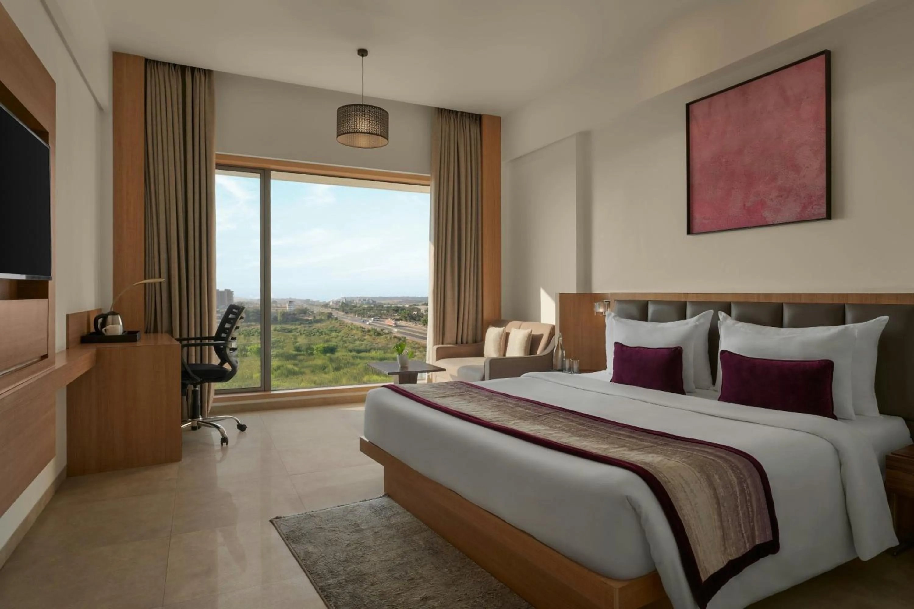 Photo of the whole room, Bed in Rakabi The Fern Igatpuri, Series By Marriott