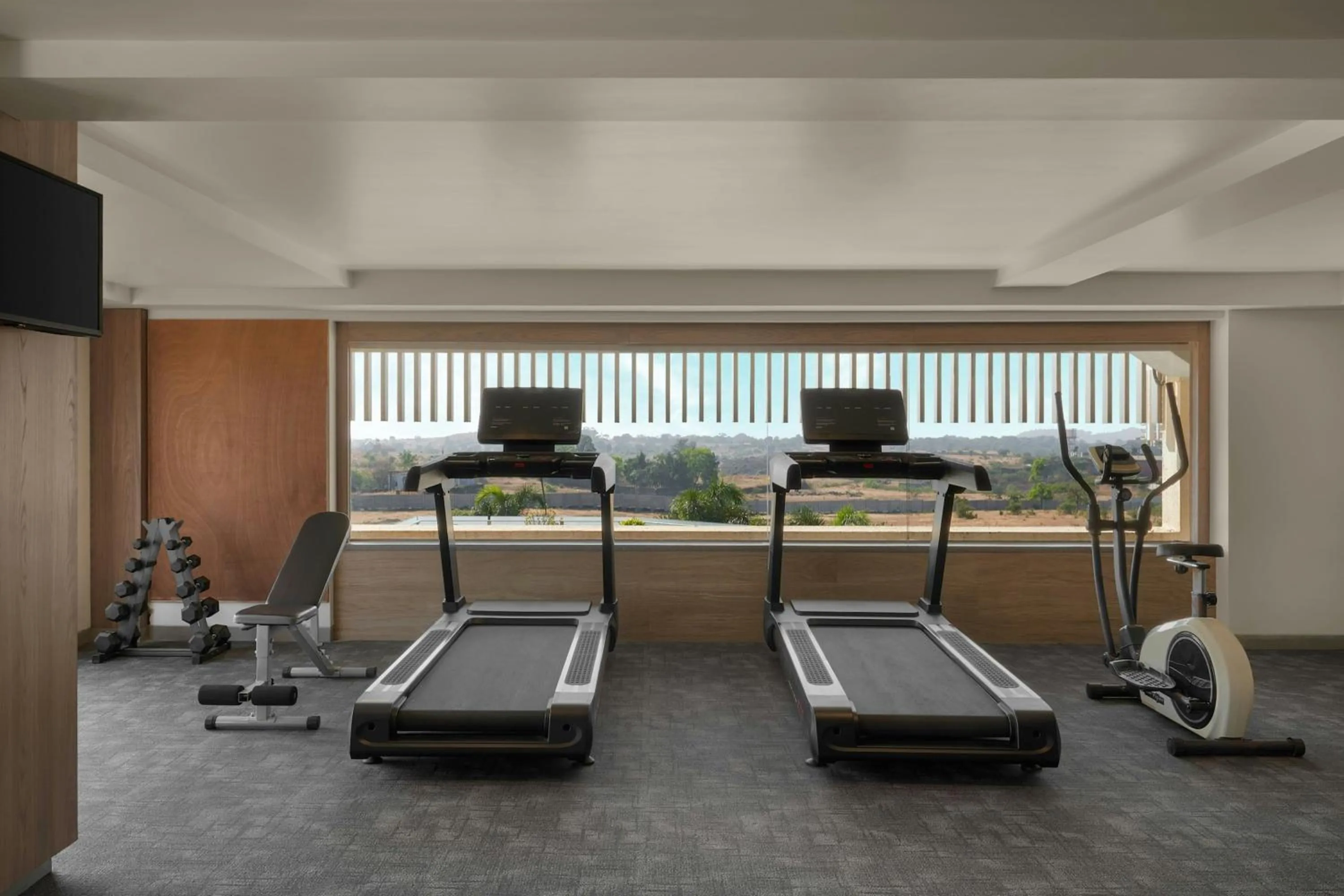 Fitness centre/facilities in Rakabi The Fern Igatpuri, Series By Marriott