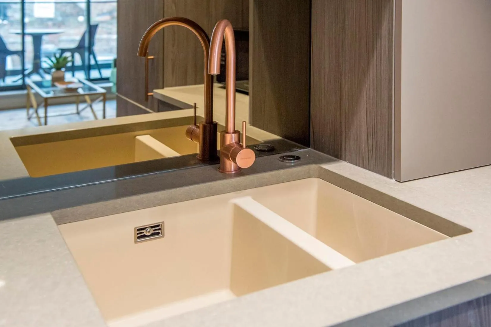 Kitchen or kitchenette in The Quadrant - The Palm Suite