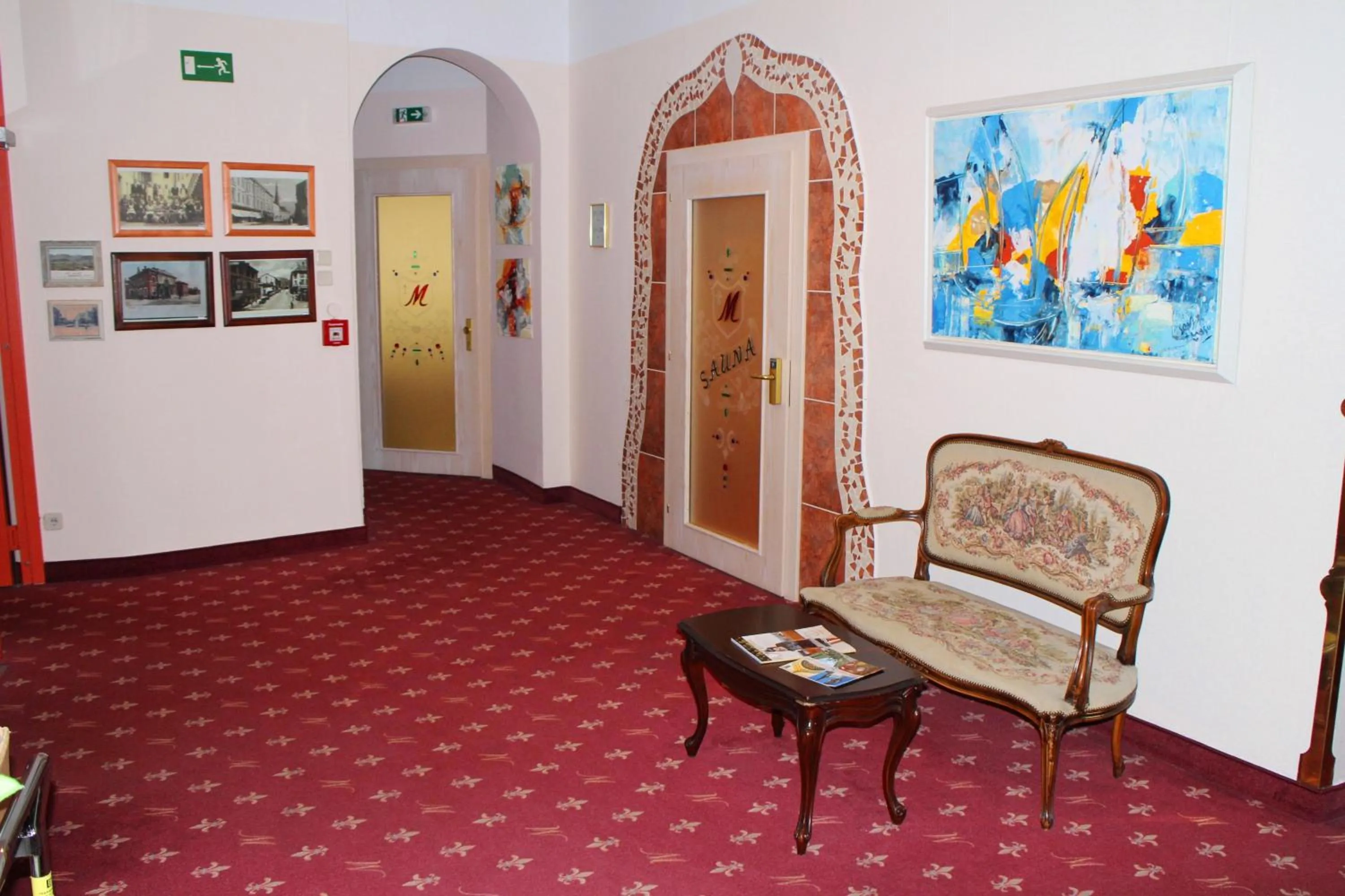 Decorative detail in Altstadt Hotel Mosser