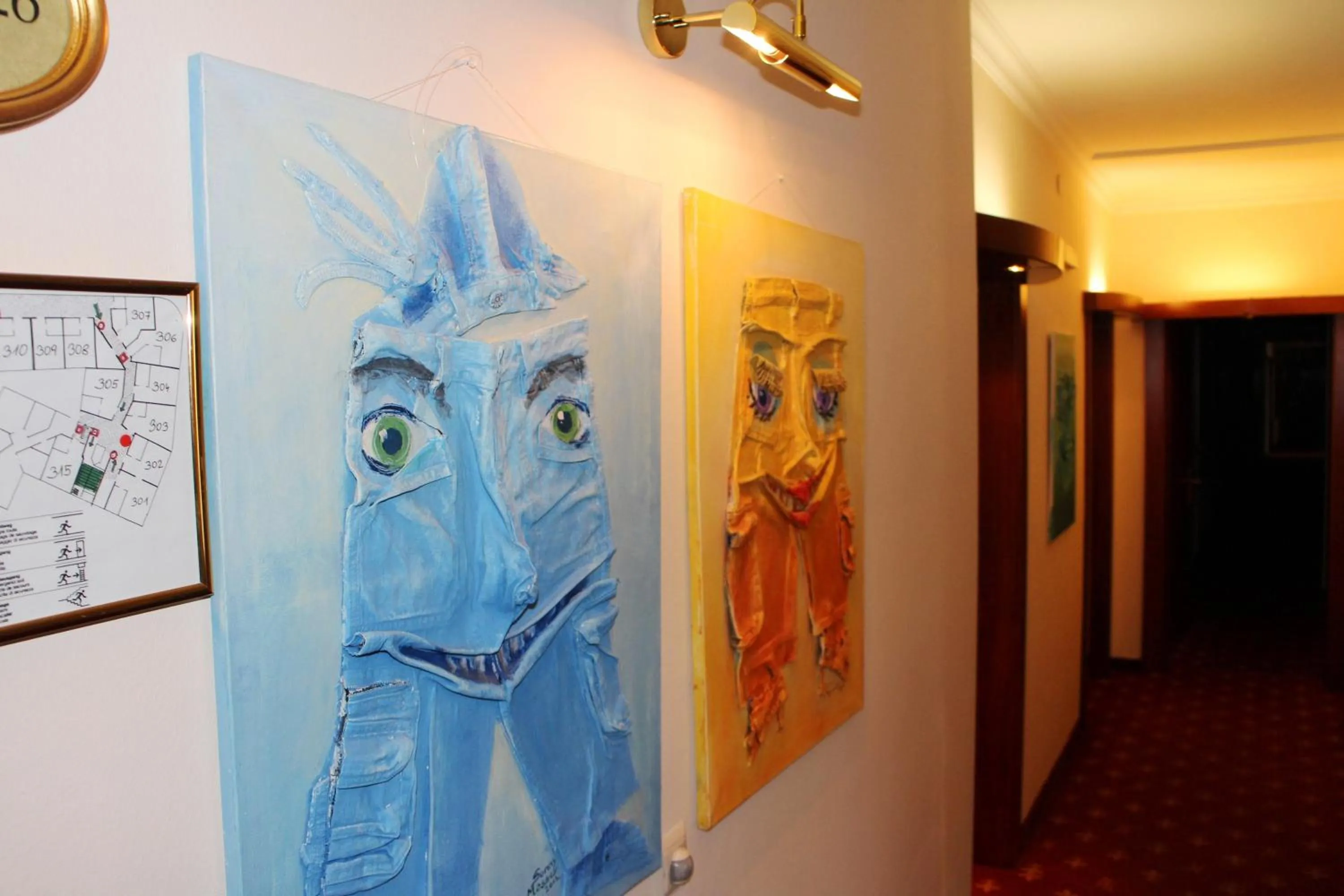 Decorative detail in Altstadt Hotel Mosser