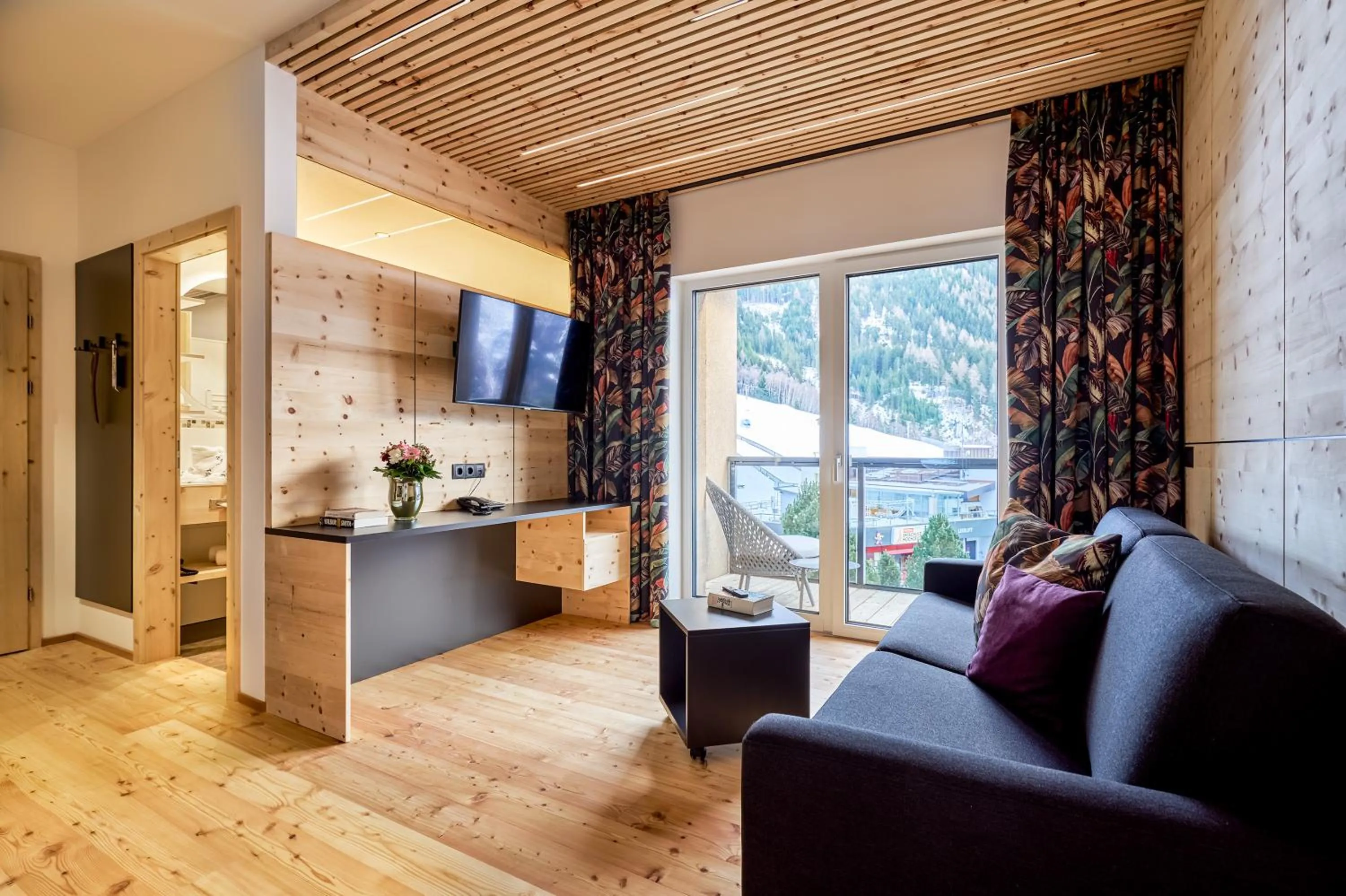 Living room in Hotel Venetblick