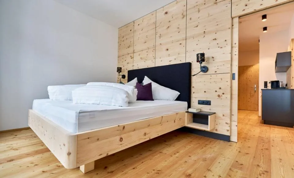 Bedroom, Bed in Hotel Venetblick