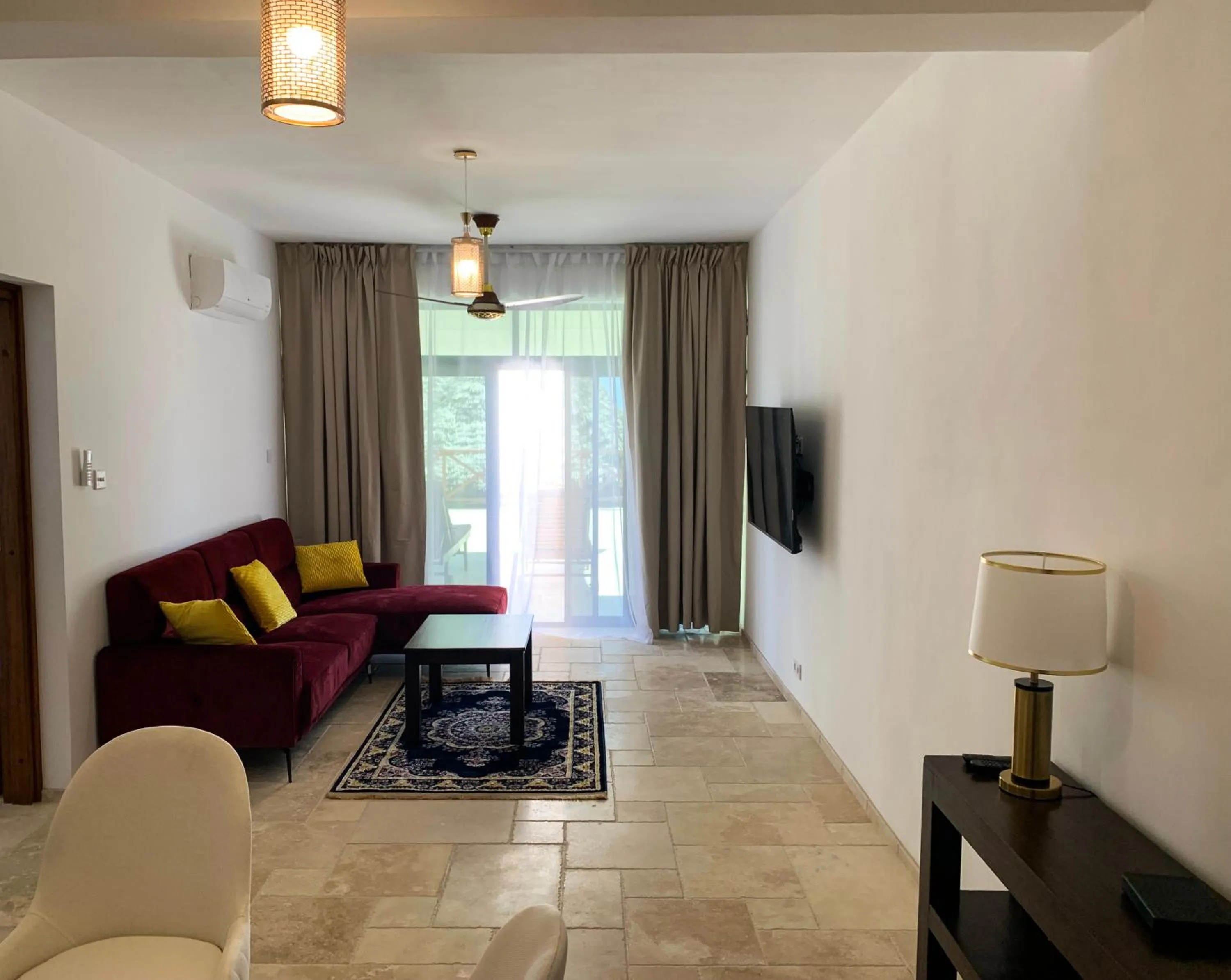 Living room in Alladin Boutique Beach Hotel and SPA Zanzibar