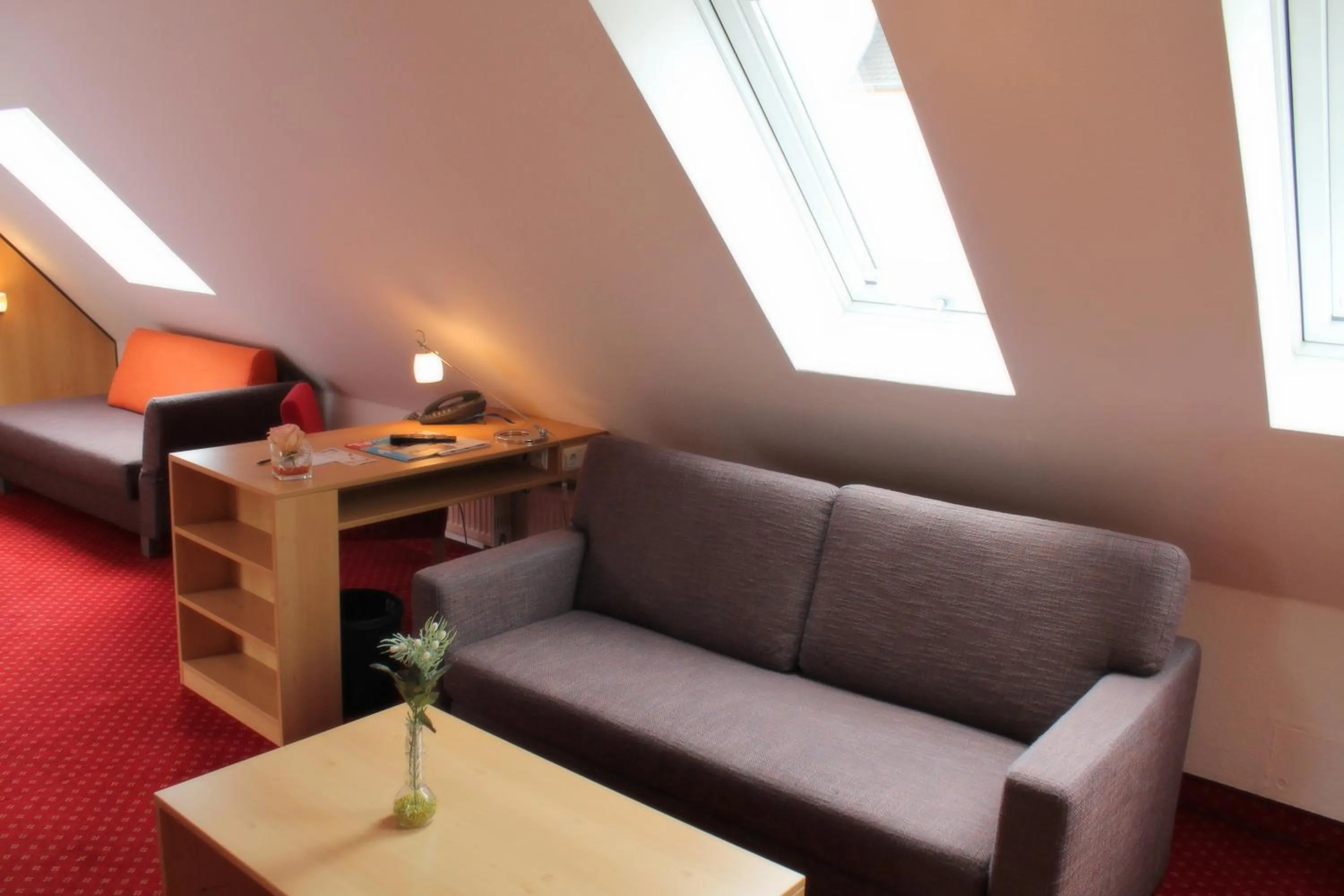 Seating area in Steichele Hotel & Weinrestaurant