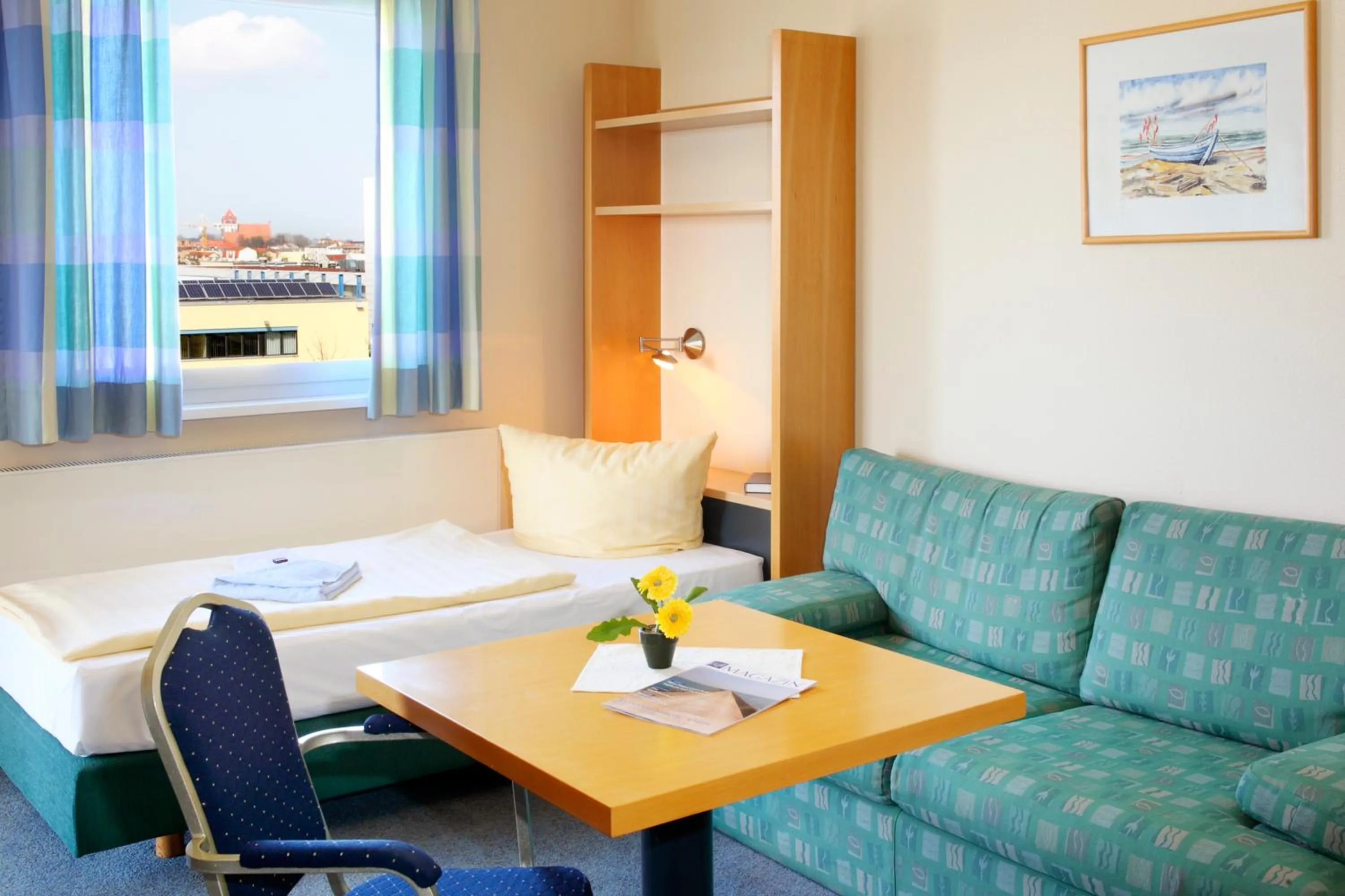 Bed in VCH Hotel Greifswald