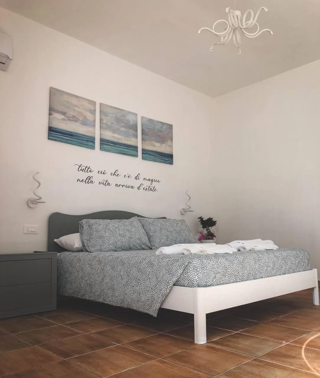 Bedroom in Le Radici Laviano