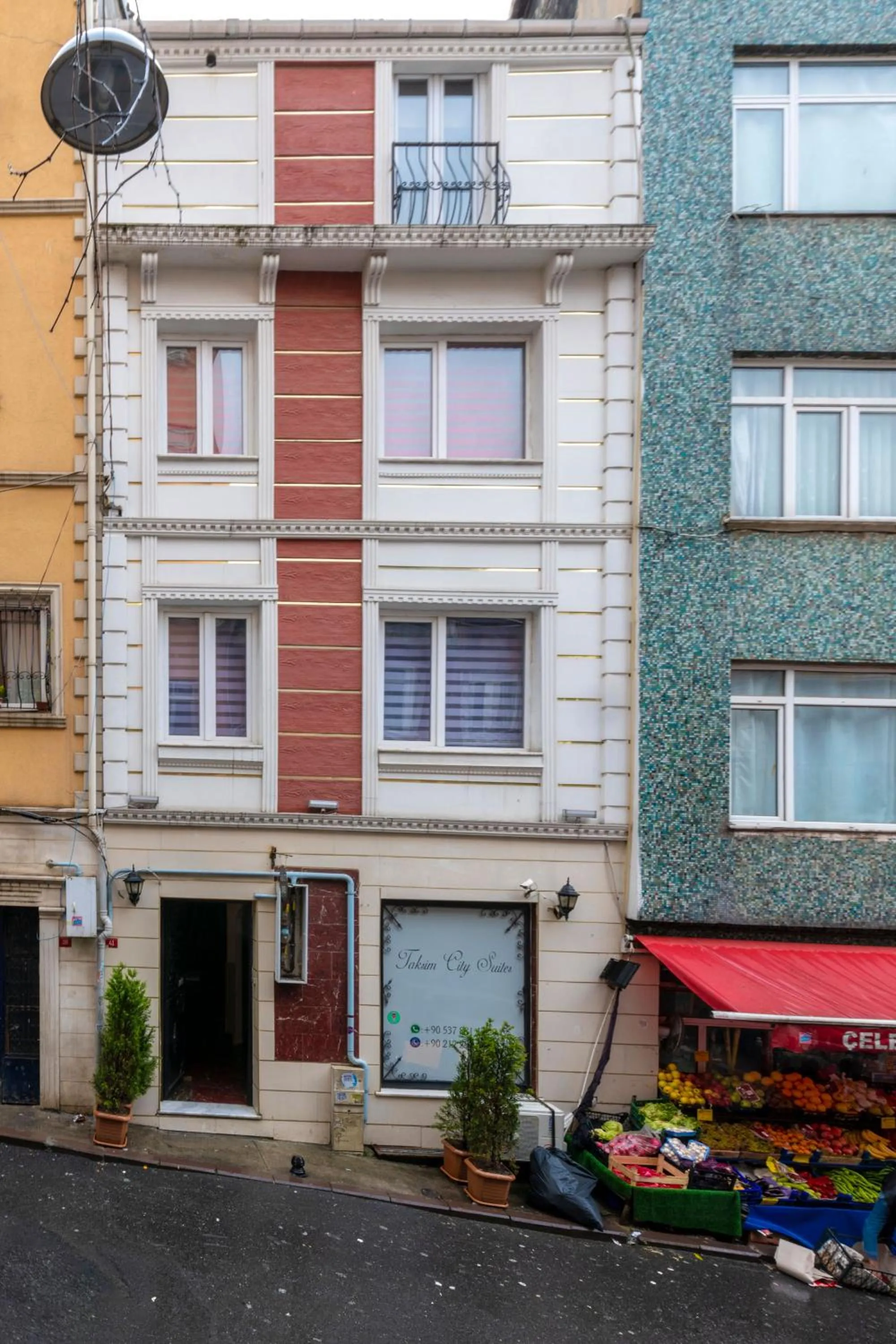 Property building in Taksim City Suites