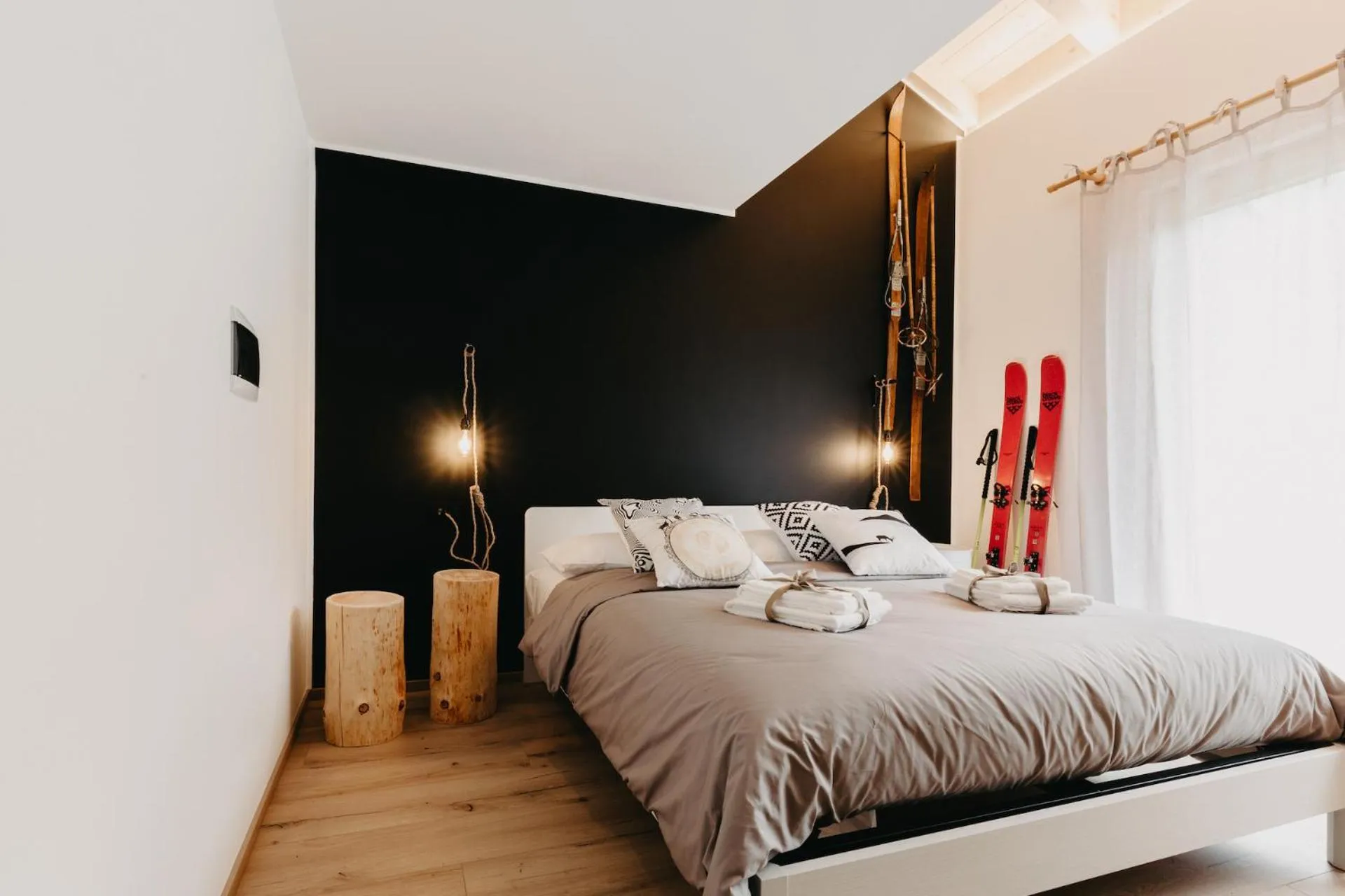 Photo of the whole room, Bed in La Tana del Lupo B&B, family and outdoor sports