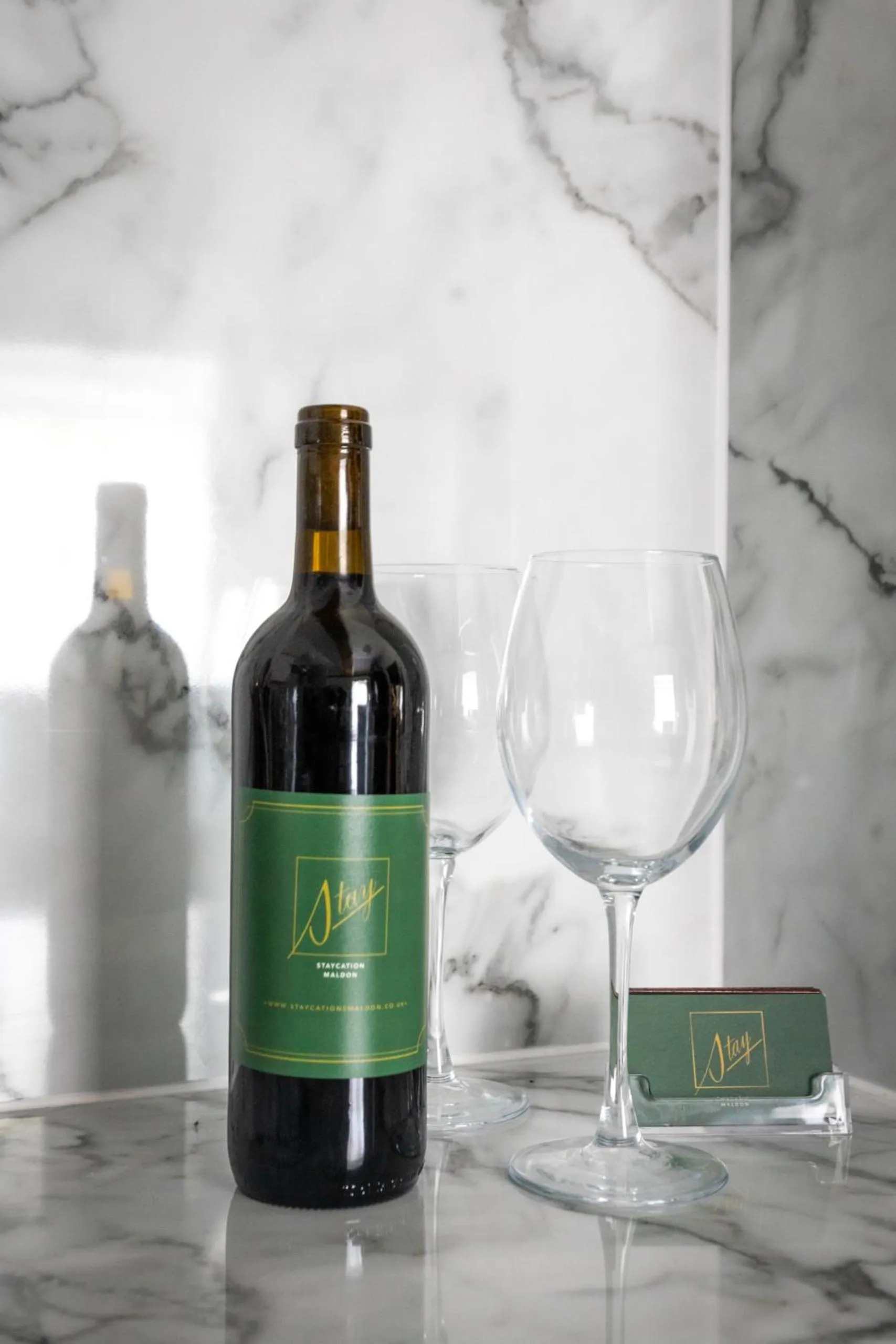 Kitchen or kitchenette in Staycations Maldon